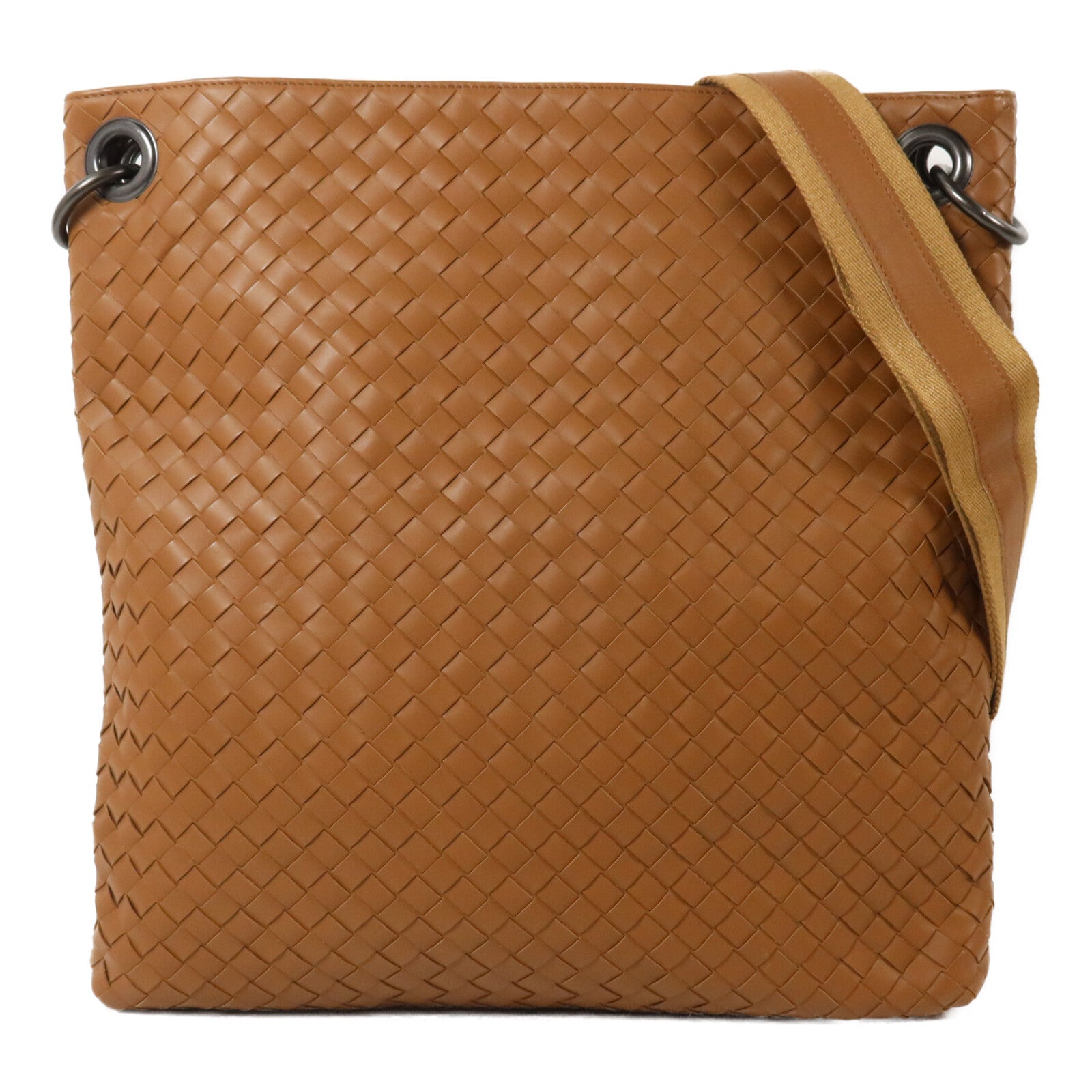 BOTTEGA VENETA 羊皮皮革Messenger Bag肩背袋