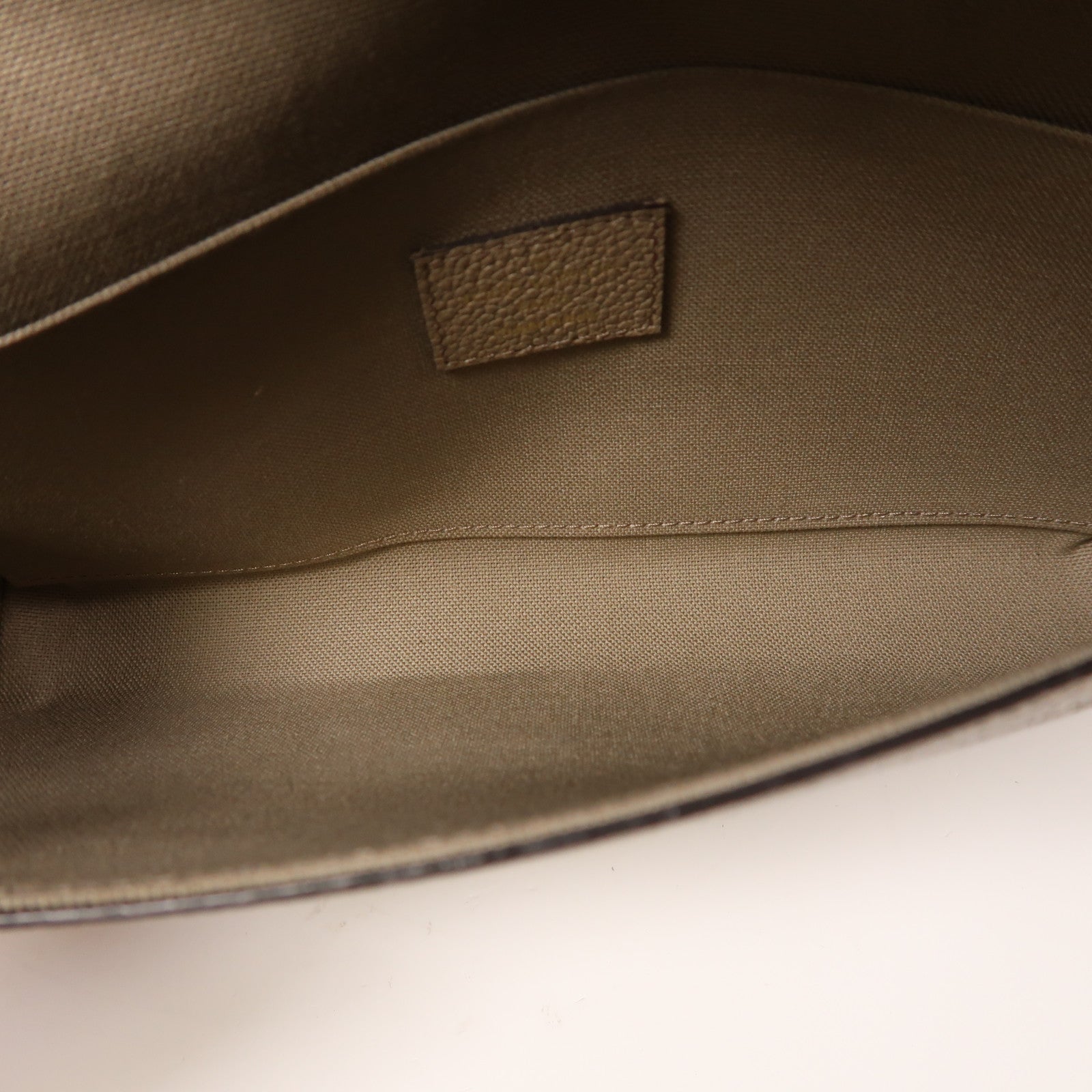 LOUIS VUITTON Monogram Empreinte Felicie Pochette金扣鏈帶肩背袋