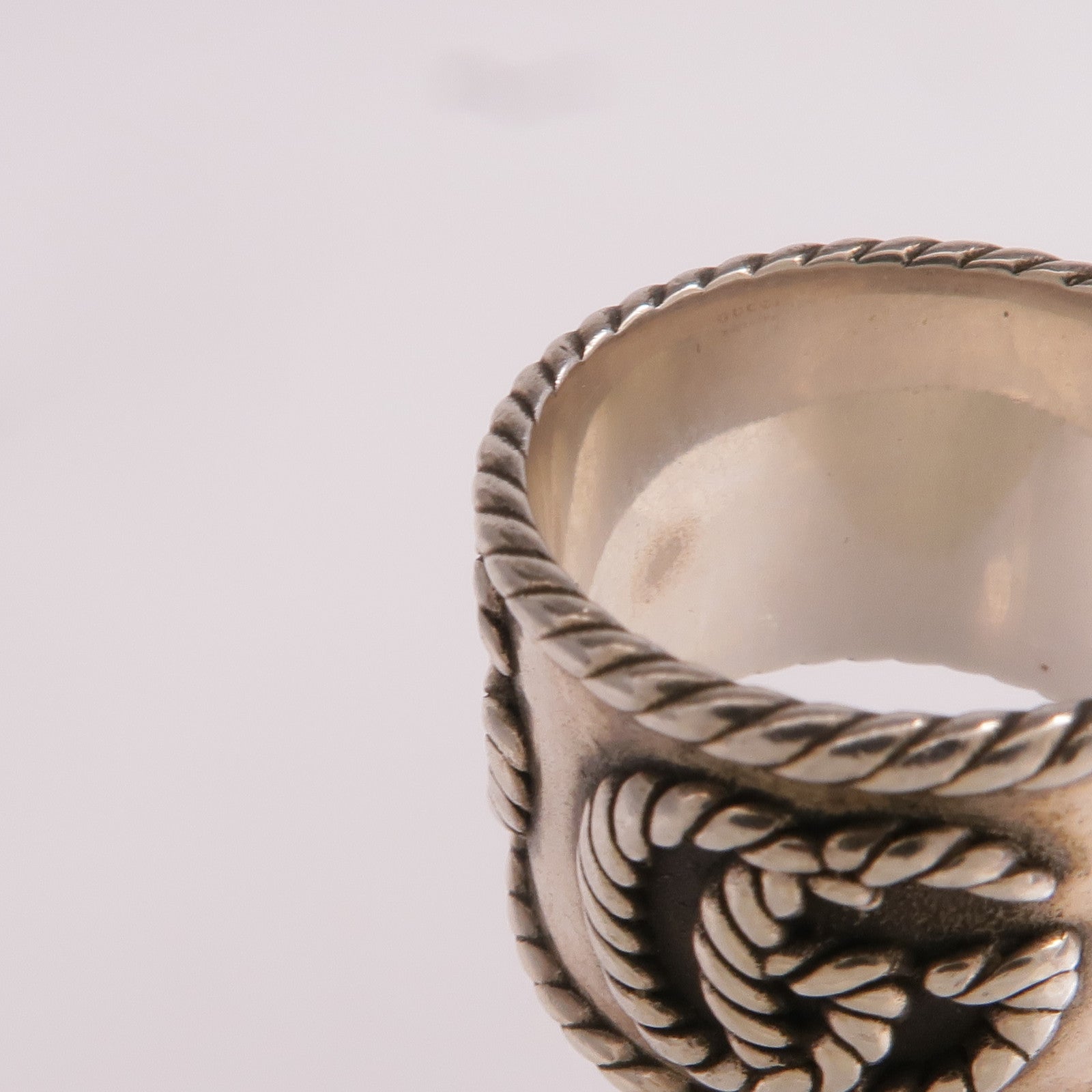 GUCCI 925純銀Ring戒指US#6