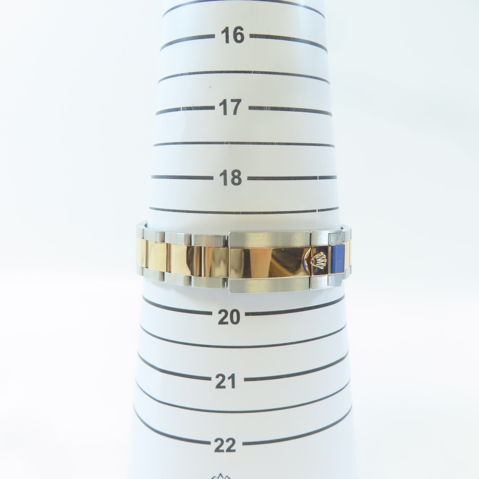 ROLEX Yacht Master18K黃金/不鏽鋼手錶自動機芯銅色#19.25cm