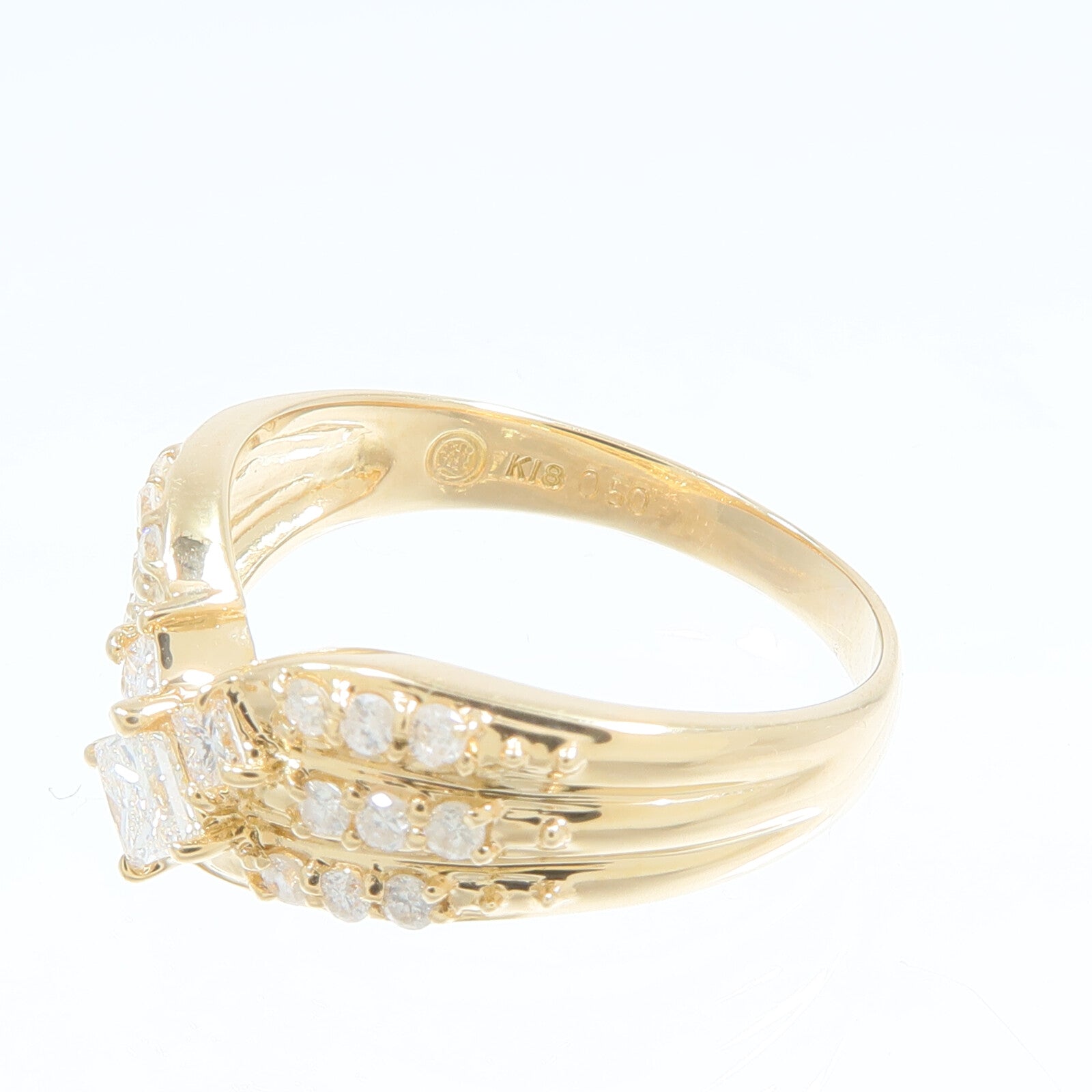 JEWELRY 18K黃金Diamond Ring鑽石戒指