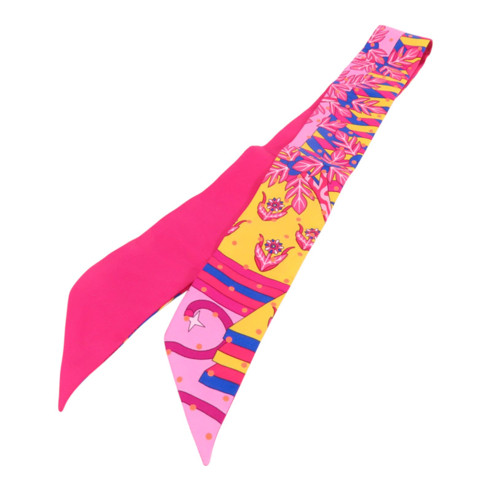 HERMES 絲質Twilly Scarf絲巾