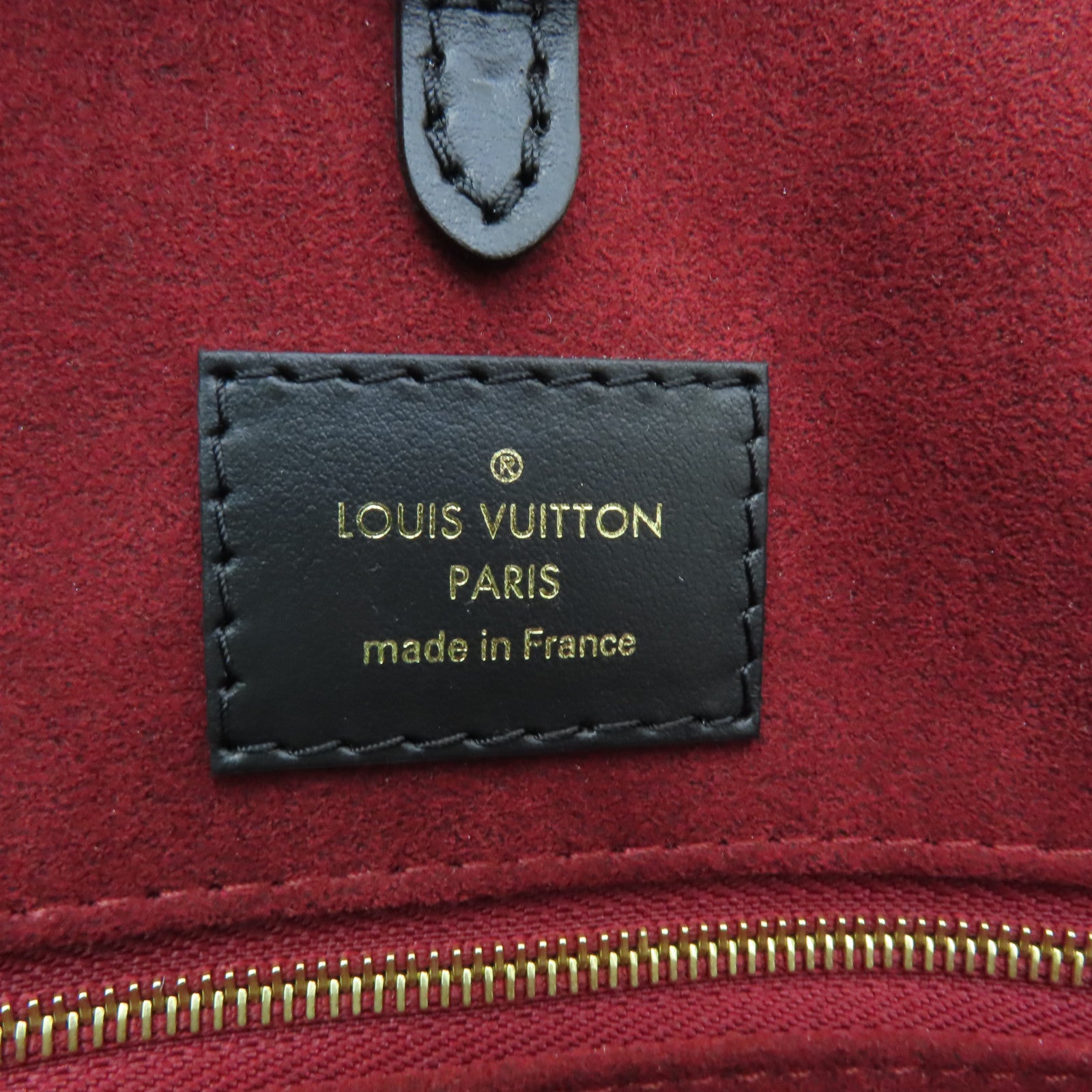 LOUIS VUITTON 【激減優惠】Monogram Empreinte On The Go MM金扣手挽肩背兩用袋黑色/啡色