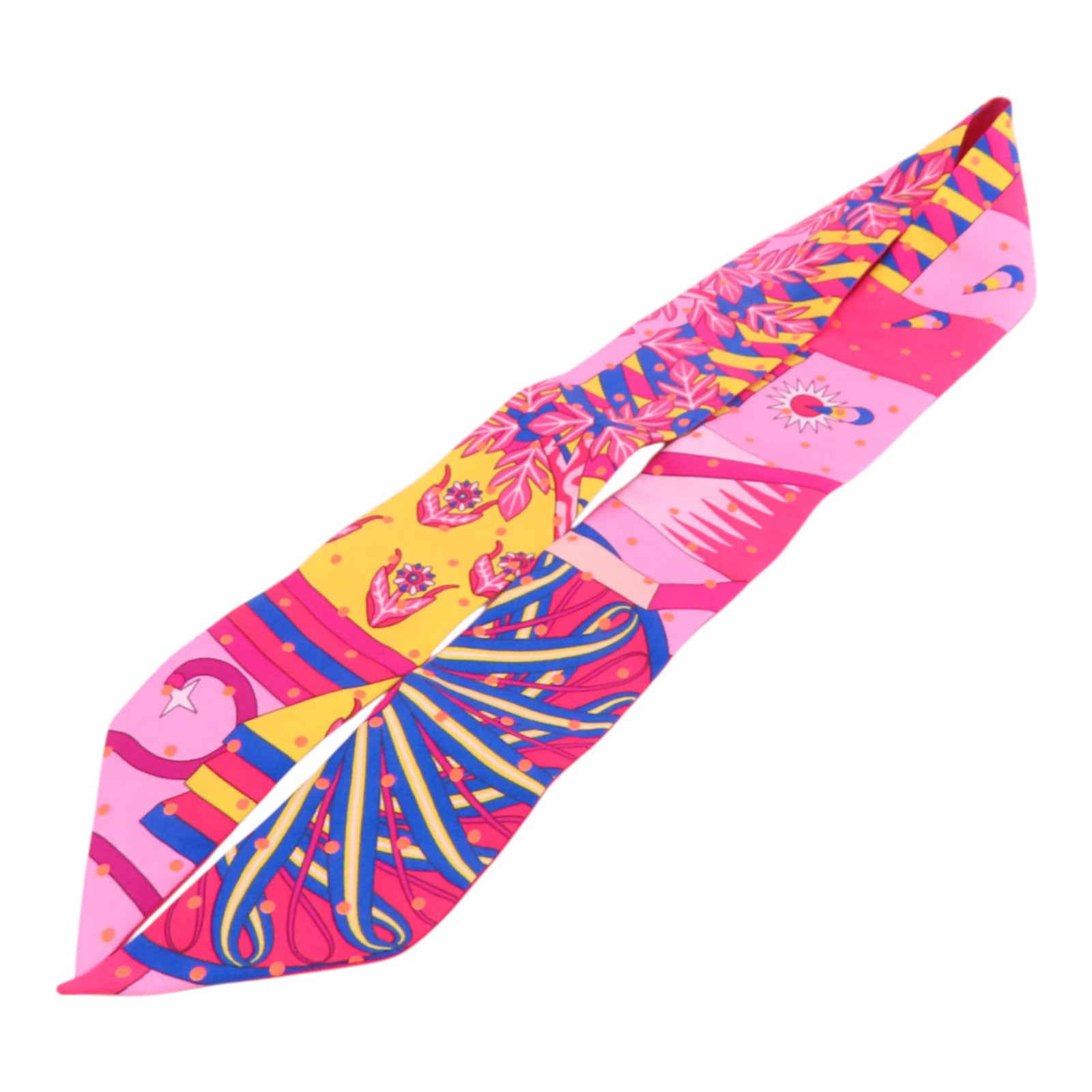 HERMES 絲質Twilly Scarf絲巾