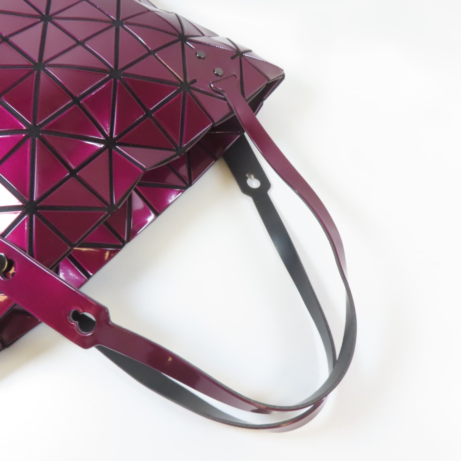 ISSEY MIYAKE PVC Issey Miyake Bao Bao Shoulder Bag肩背袋粉紅色