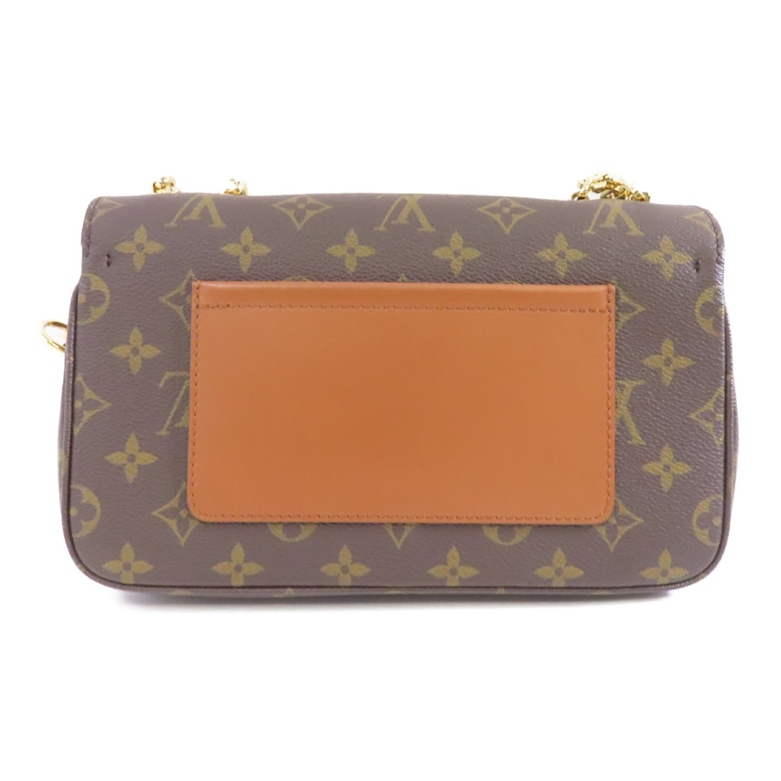 LOUIS VUITTON Monogram Marceau金扣鏈帶肩背袋啡色