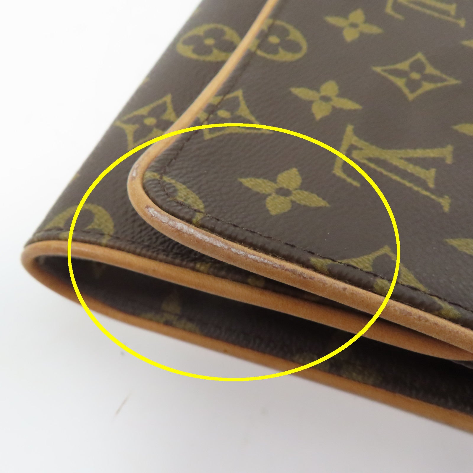 LOUIS VUITTON 【激減優惠】Monogram Pochette Twin GM金扣肩背袋啡色
