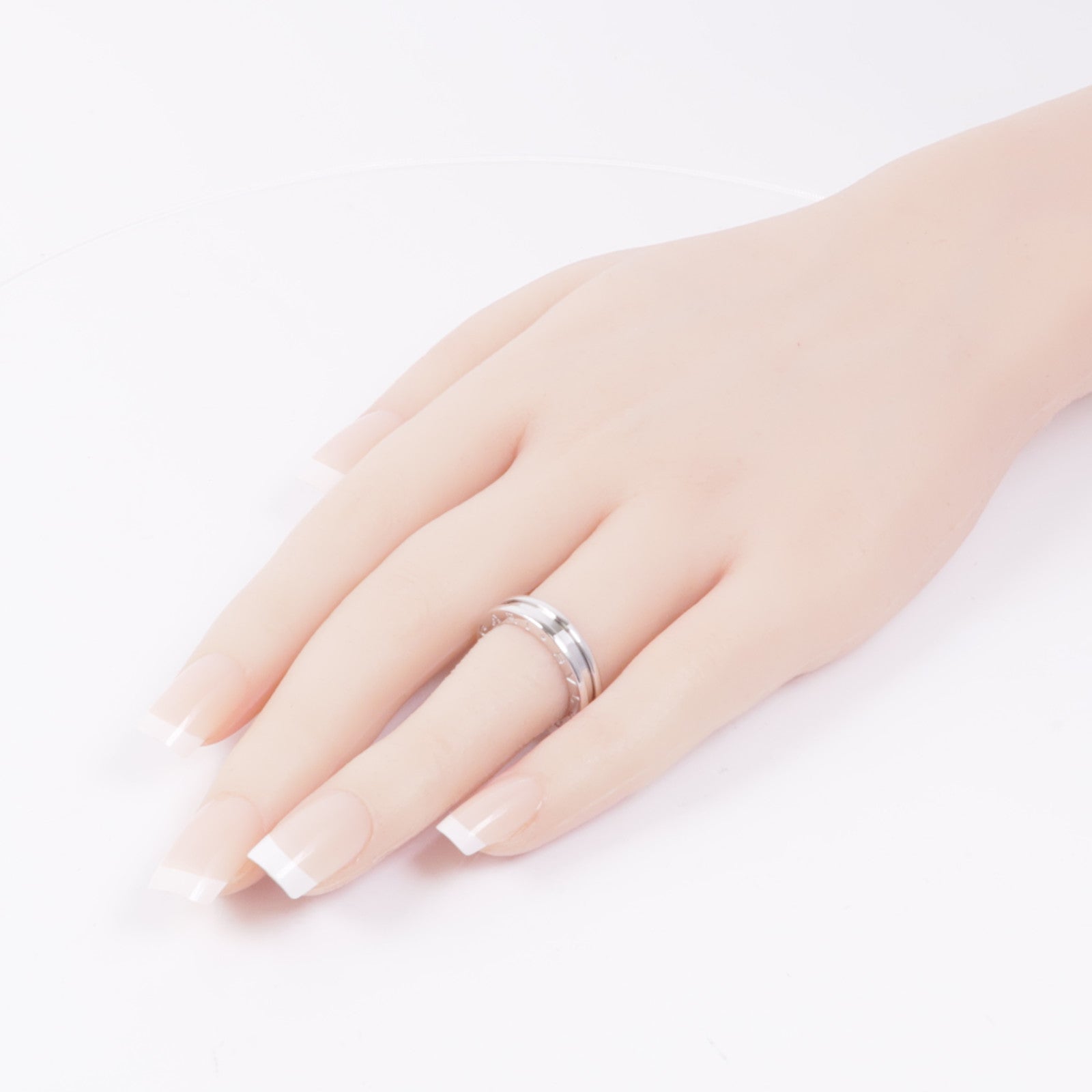 BVLGARI 【激減優惠】18K白金B-zero 1 Band戒指Bvlgari#50/US#5.25