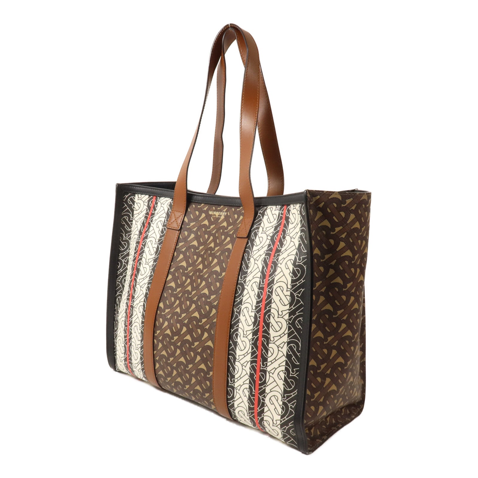 BURBERRY 塗層帆布Tote Bag手挽袋