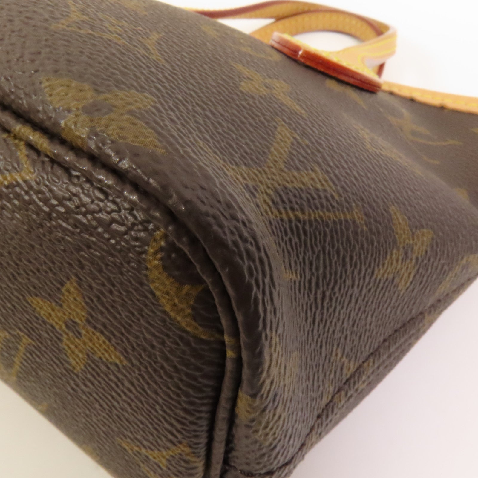 LOUIS VUITTON Monogram Neverfull BB金扣手挽肩背兩用袋