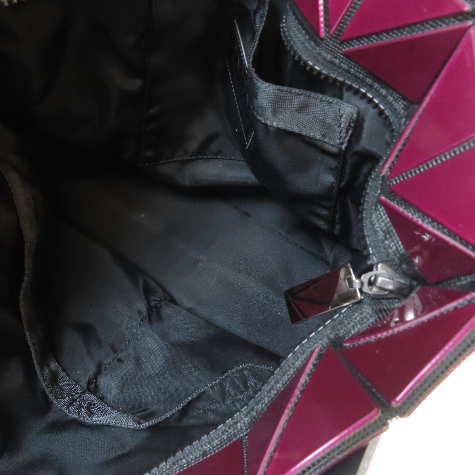 ISSEY MIYAKE PVC Issey Miyake Bao Bao Shoulder Bag肩背袋粉紅色