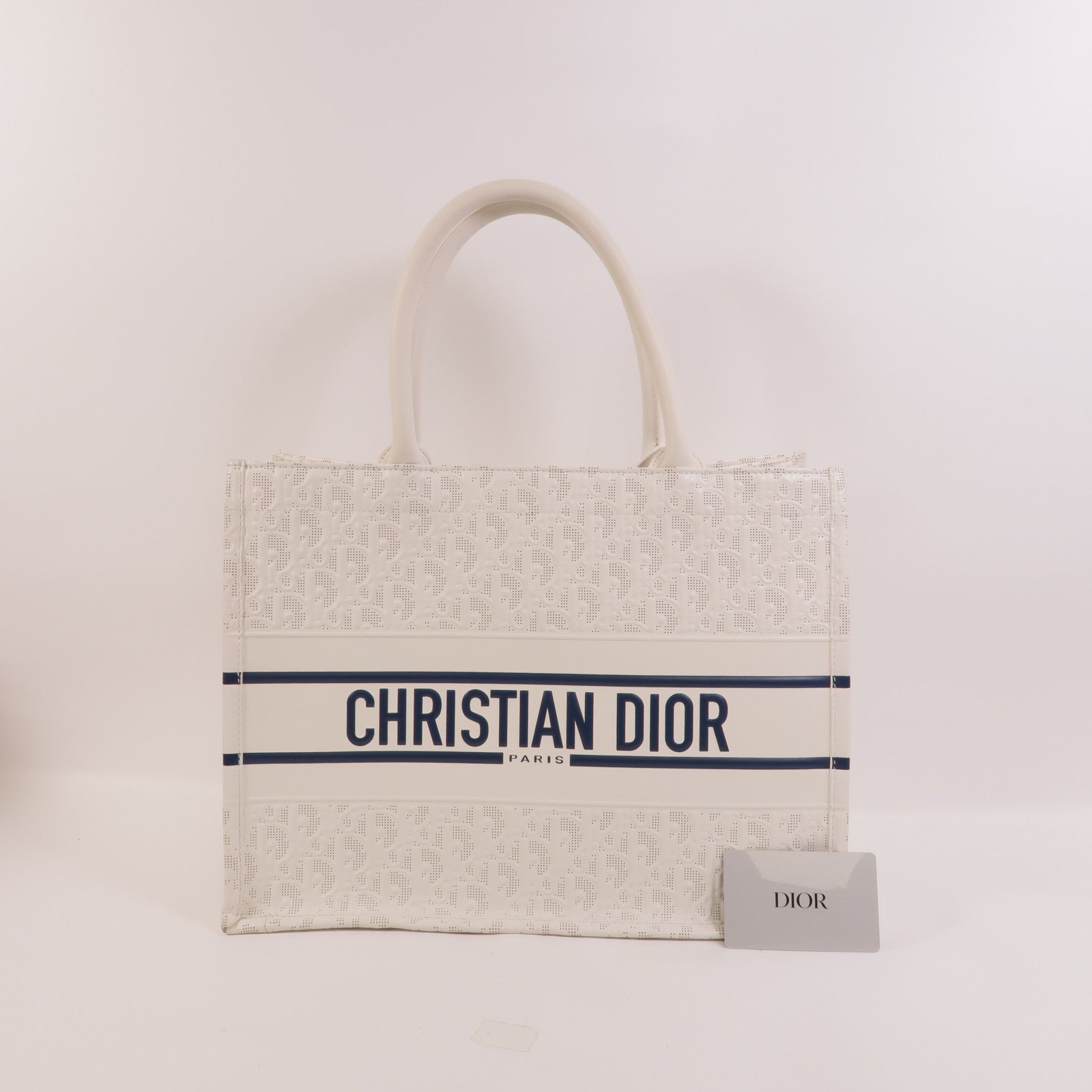 Dior 牛皮皮革Book Tote Medium手挽袋