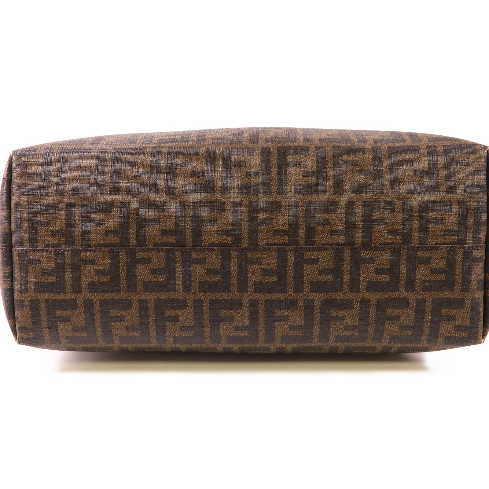 FENDI 塗層帆布Tote Bag金扣手挽袋