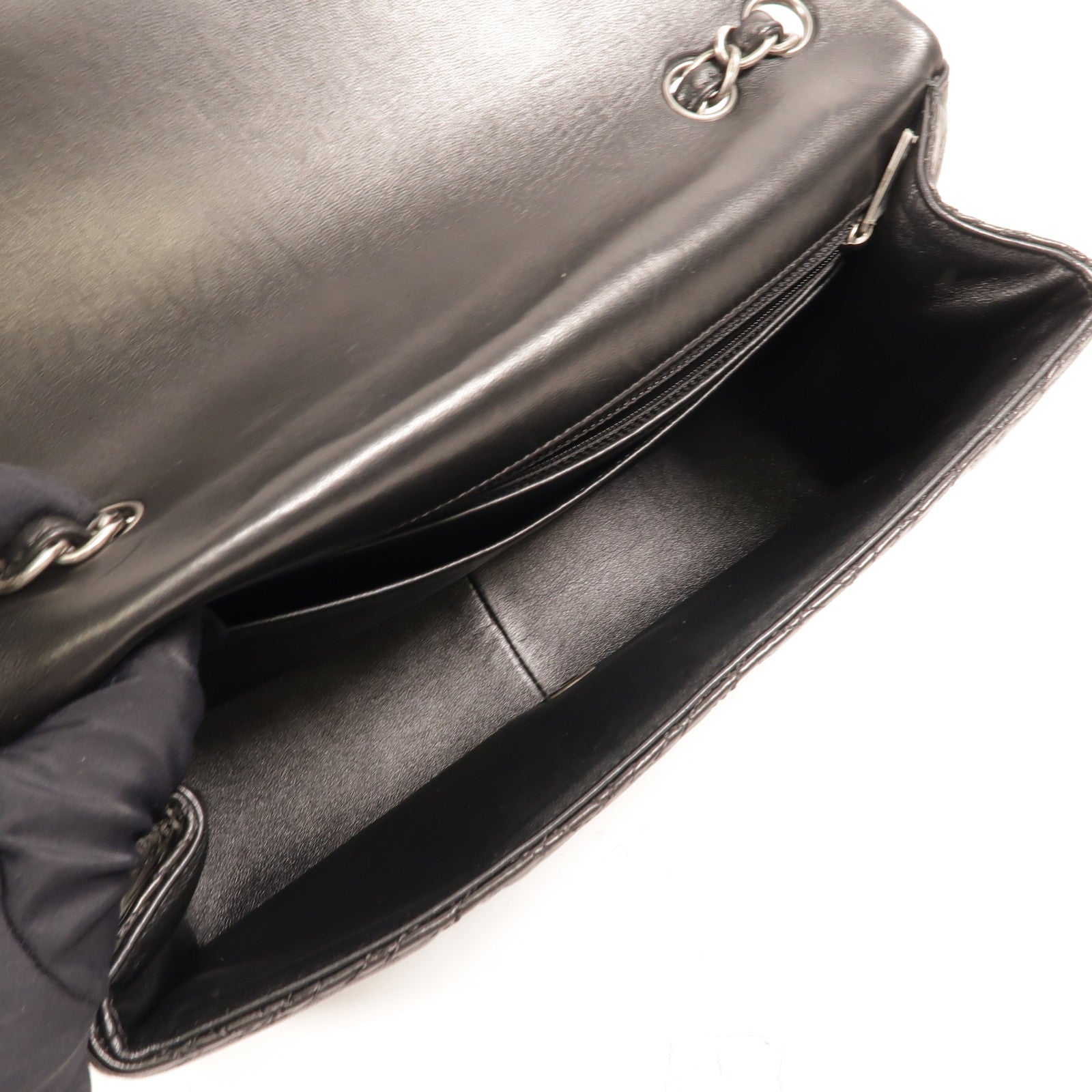CHANEL 羊皮皮革CC Stitch Flap Bag肩背袋