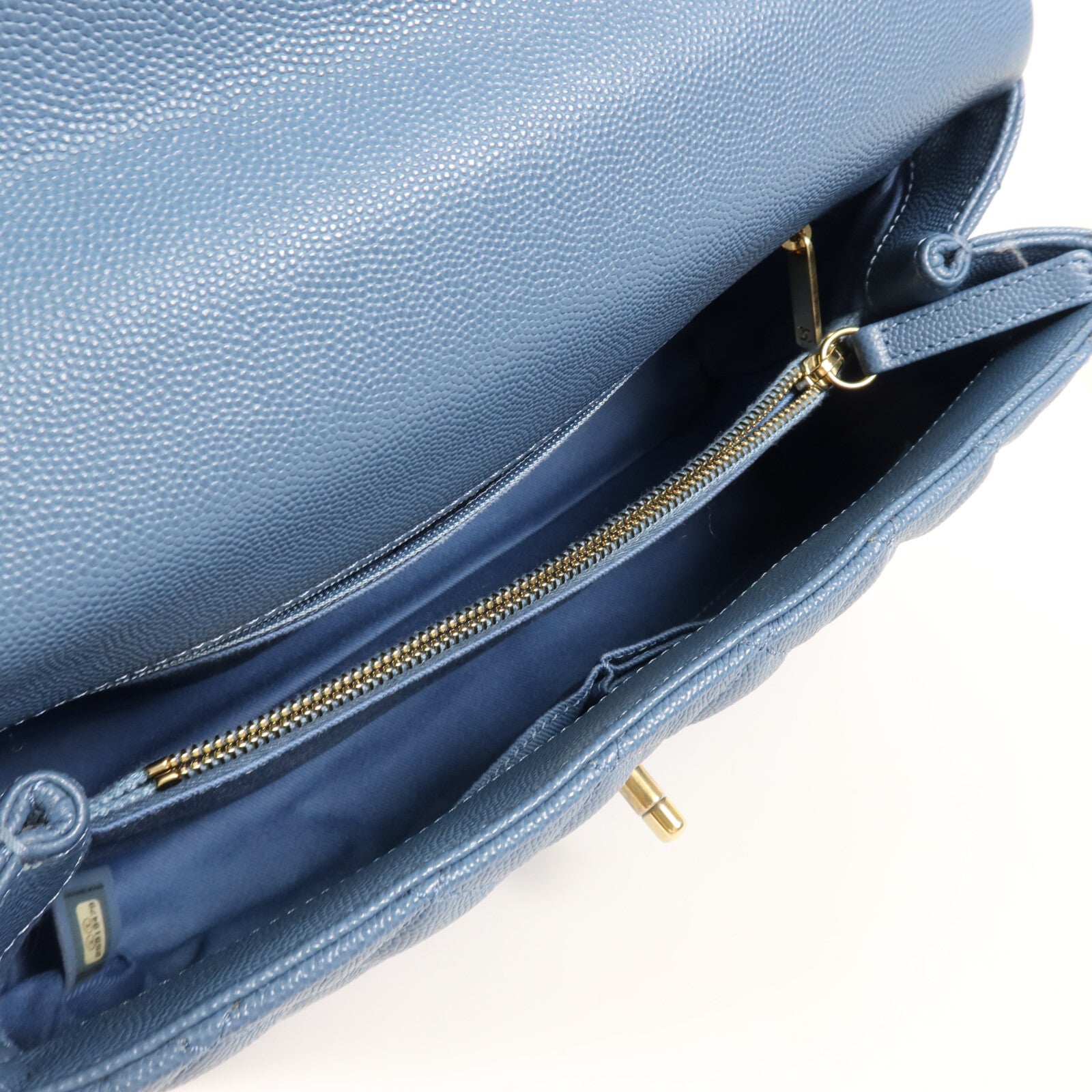 CHANEL 牛皮皮革Coco Handle金扣手挽肩背兩用袋