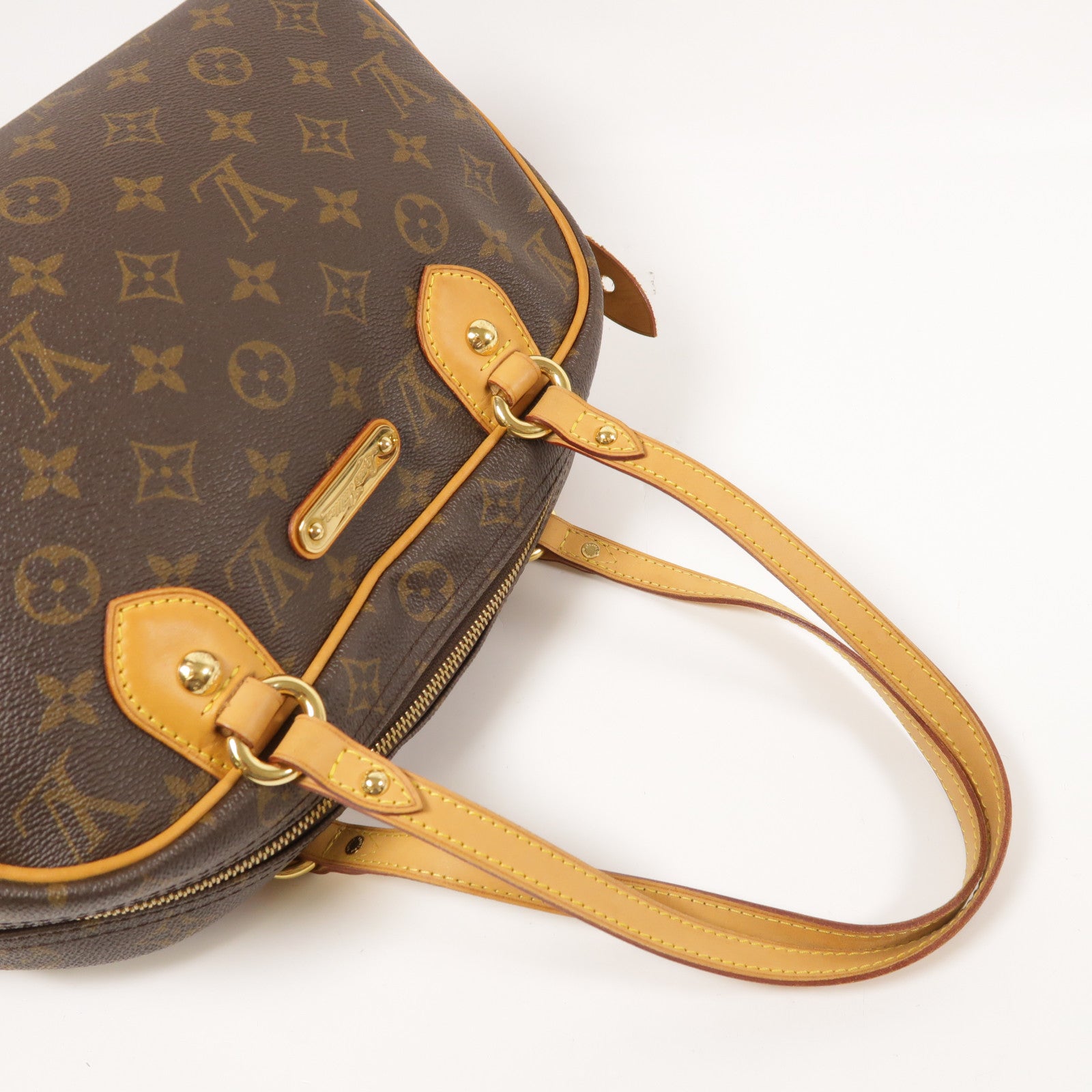LOUIS VUITTON LV GHW Montorgueil PM Shoulder Bag M95565 Monogram Brown