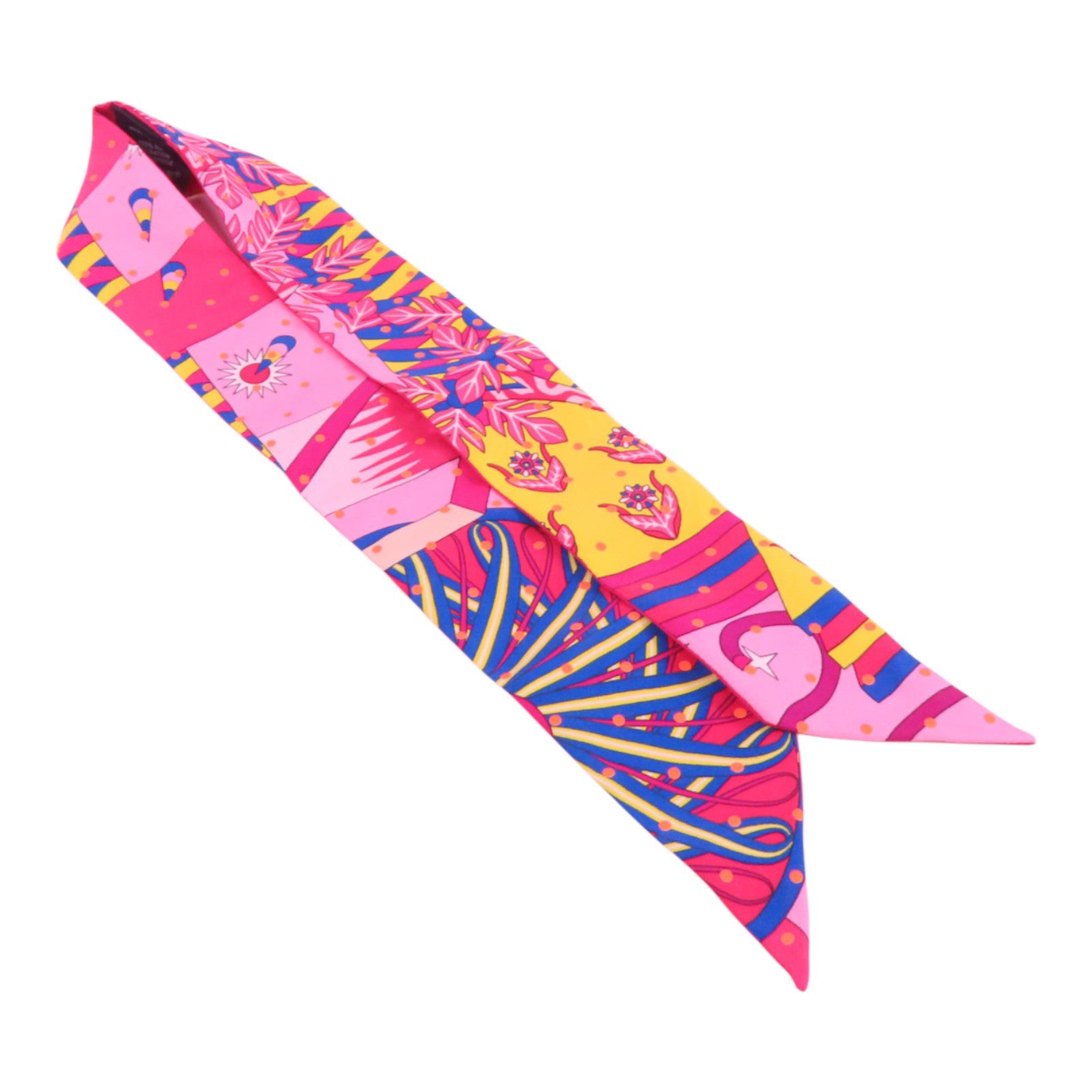 HERMES 絲質Twilly Scarf絲巾