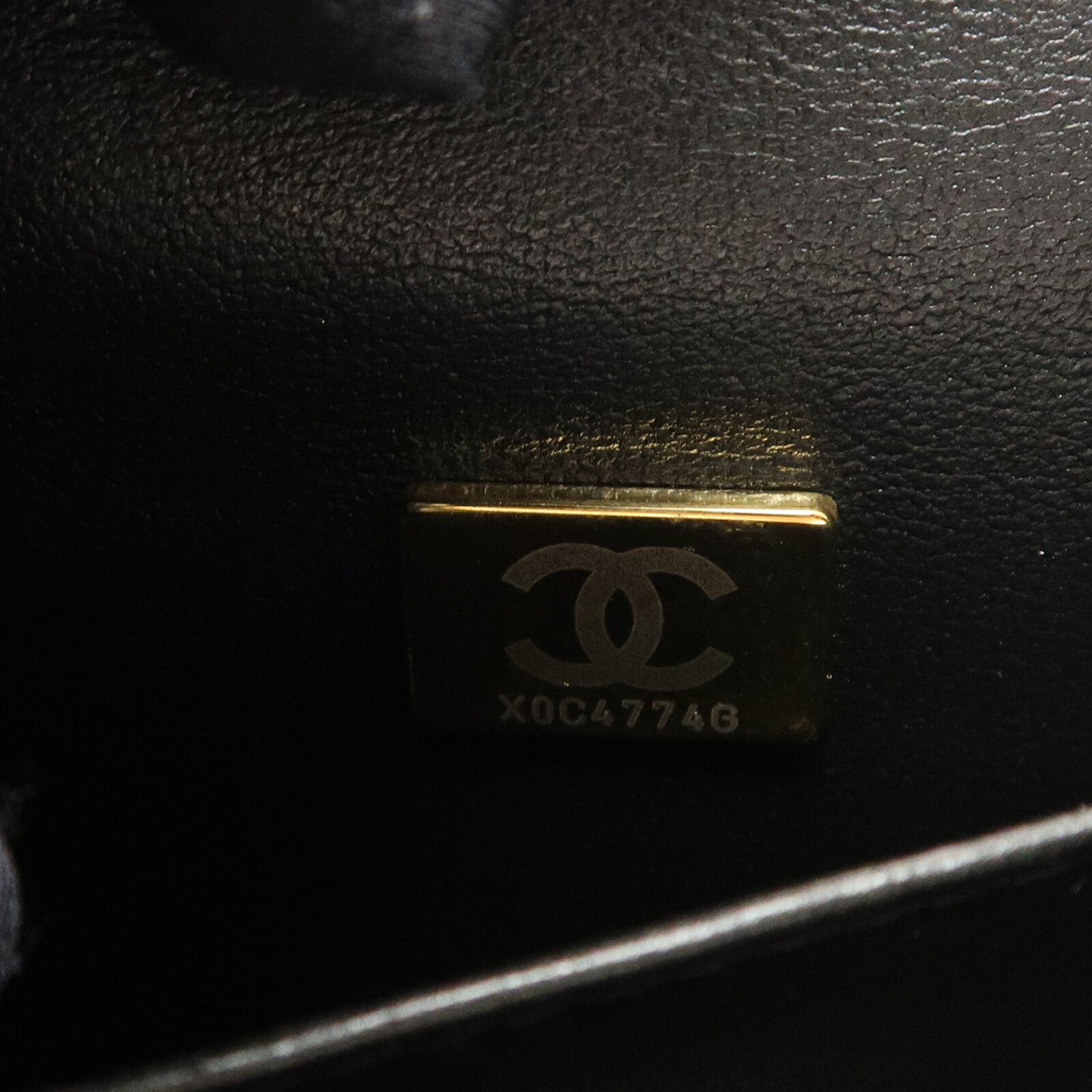 CHANEL 羊皮皮革Cutout Handle Evening Clutch鏈帶手挽肩背兩用袋