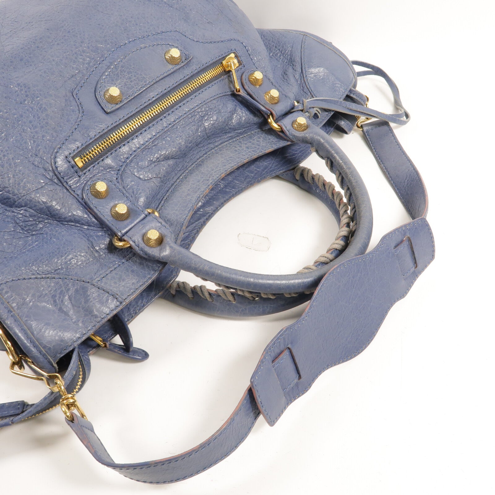 BALENCIAGA 牛皮皮革Giant City手挽肩背兩用袋
