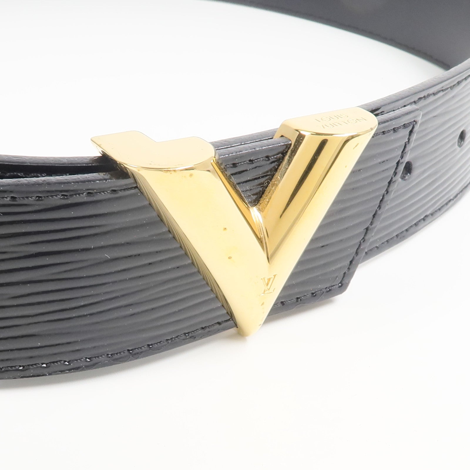 LOUIS VUITTON Epi皮革Essential V Belt 85CM皮帶