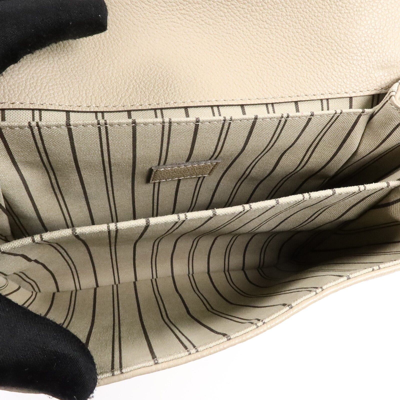 LOUIS VUITTON Monogram Empreinte Pochette Metis手挽肩背兩用袋