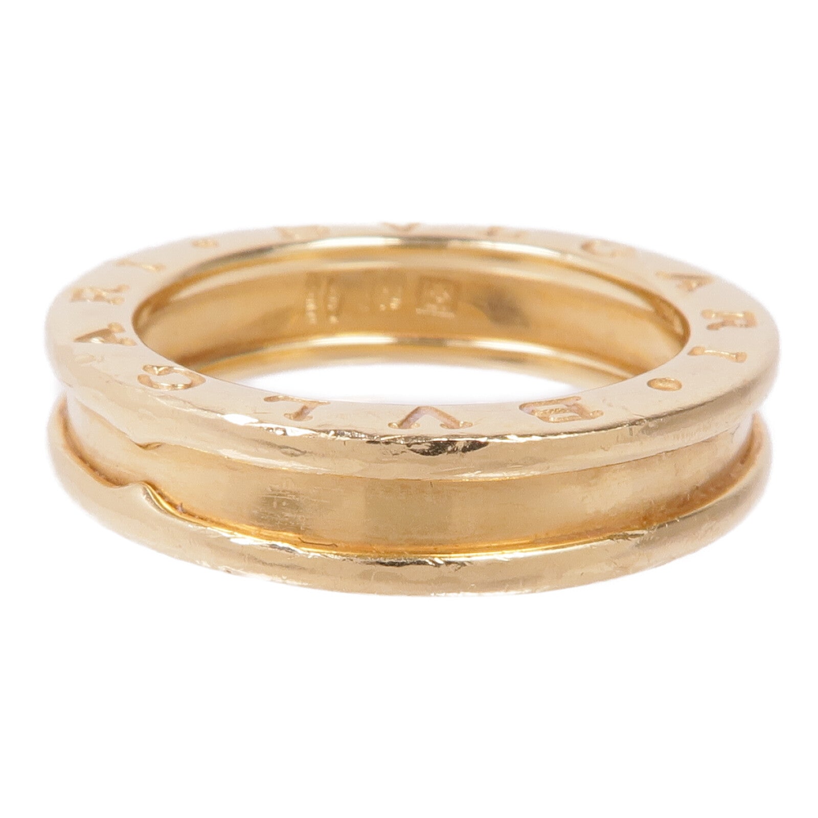 BVLGARI 18K黃金B-zero1 Ring戒指BLV#52/US#6