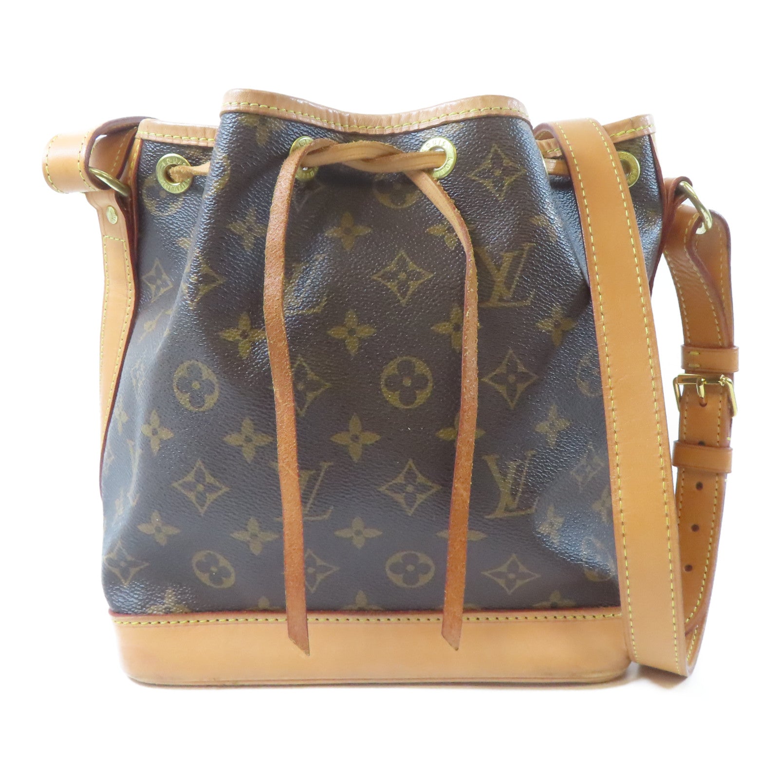 LOUIS VUITTON Monogram Noe BB金扣肩背袋啡色