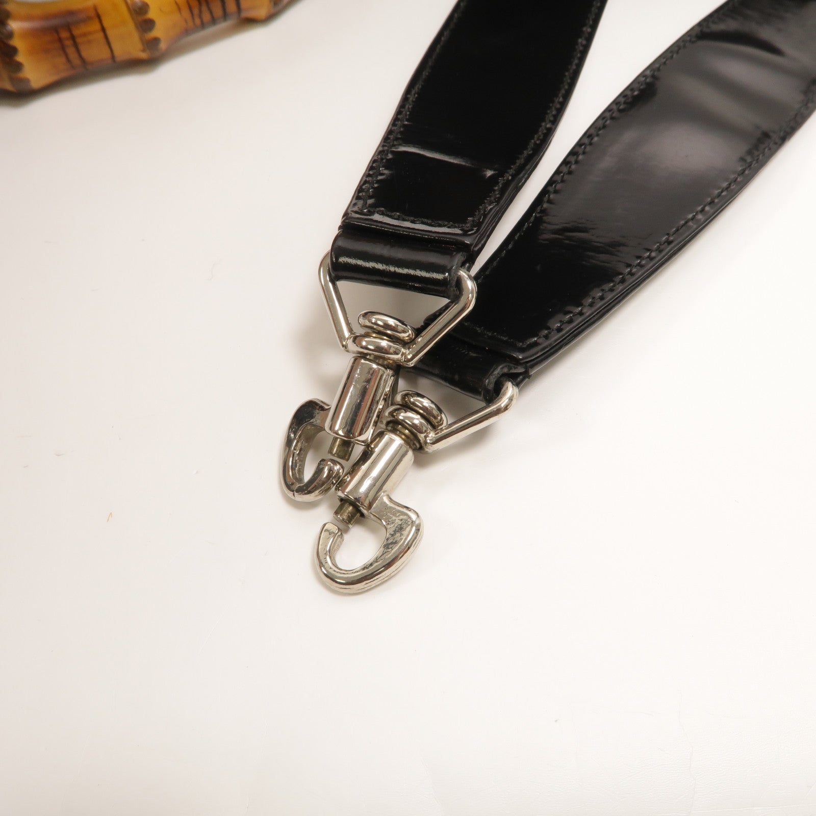 GUCCI 尼龍Vintage Bamboo手挽肩背兩用袋