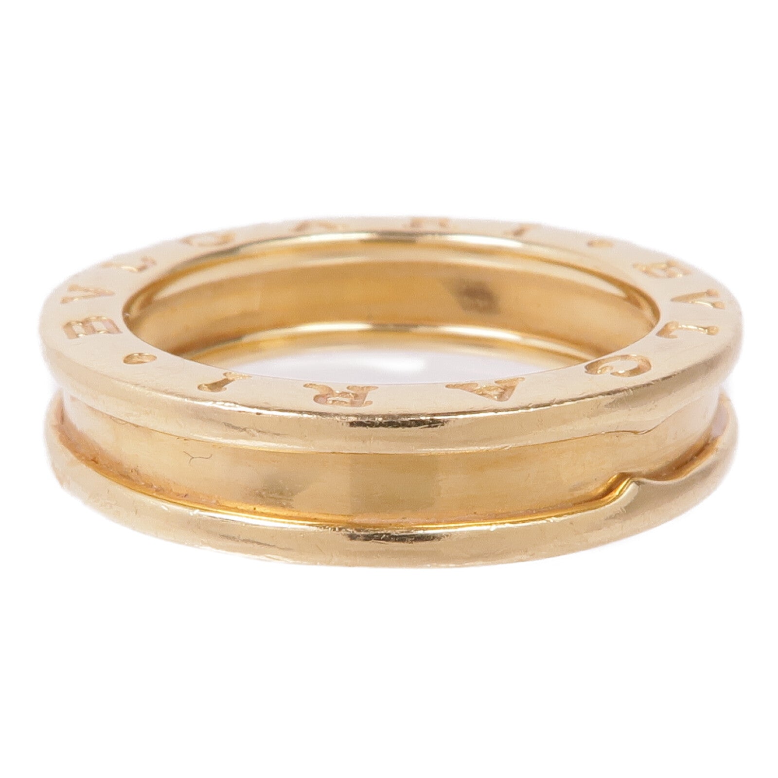 BVLGARI 18K黃金B-zero1 Ring戒指BLV#52/US#6
