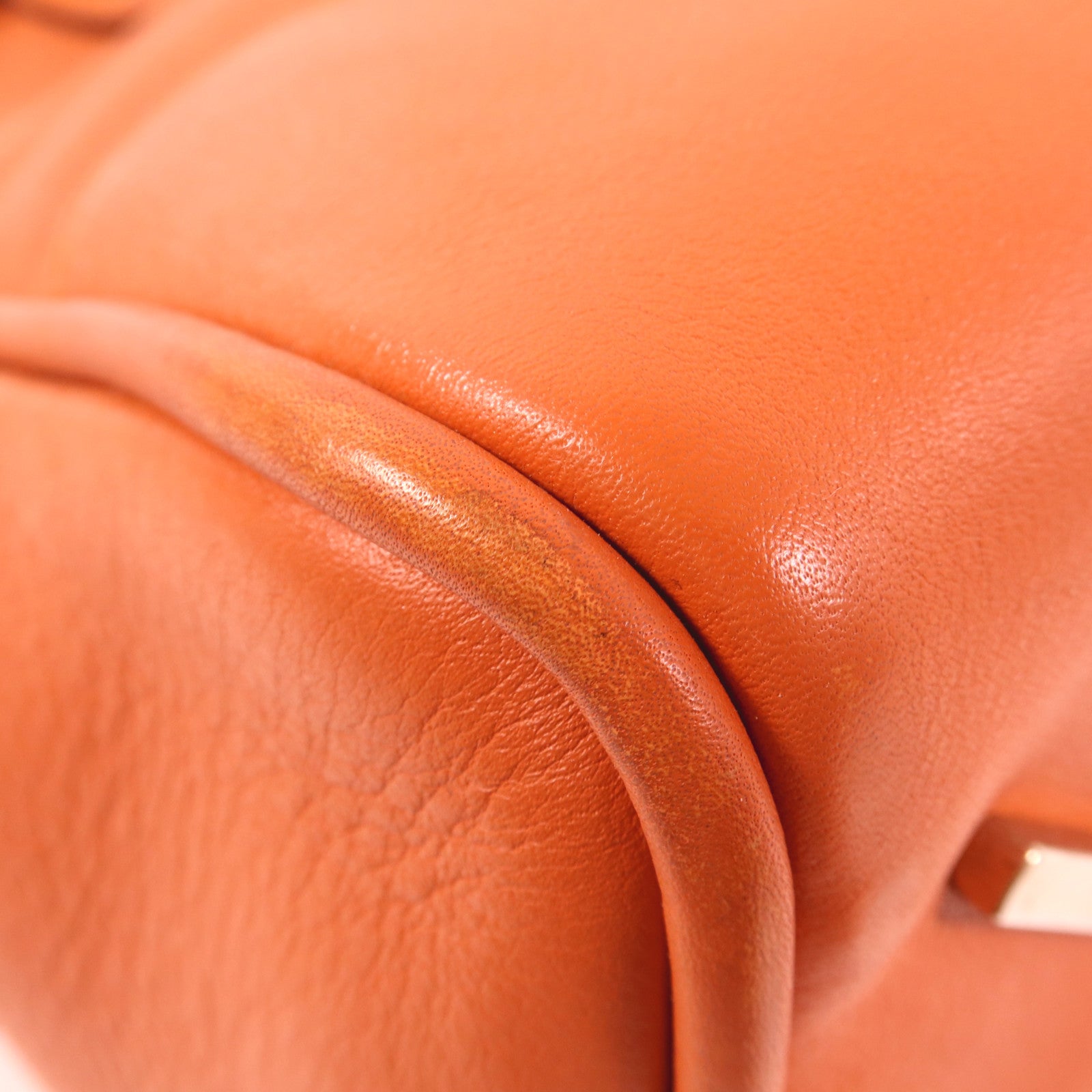 LOEWE 牛皮皮革2 Way Shoulder銀扣手挽肩背兩用袋