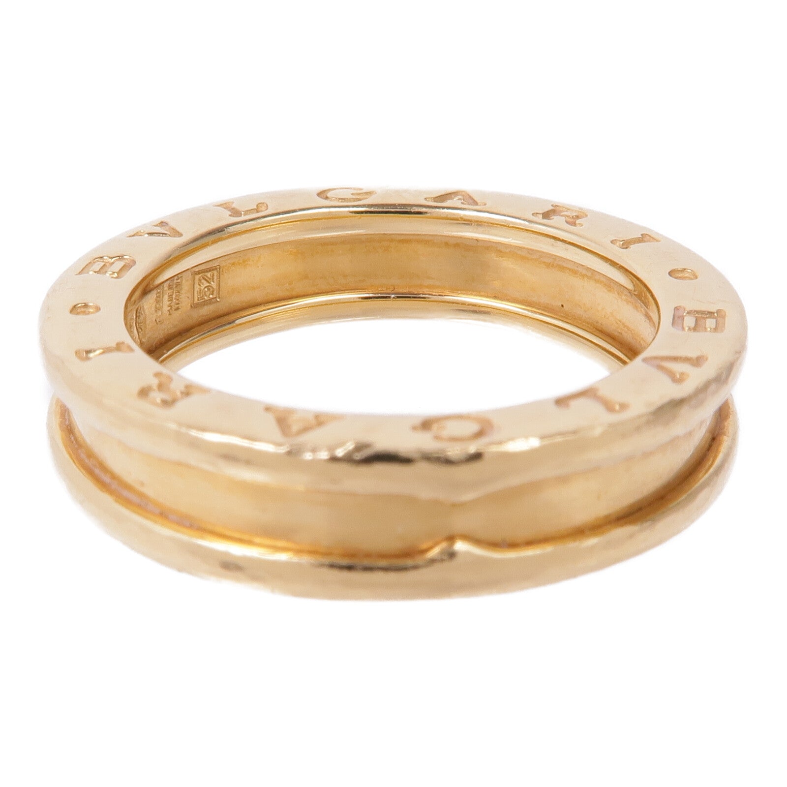 BVLGARI 18K黃金B-zero1 Ring戒指BLV#52/US#6