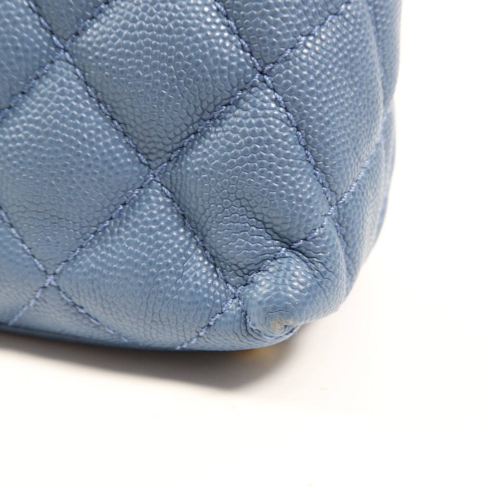 CHANEL 牛皮皮革Coco Handle金扣手挽肩背兩用袋