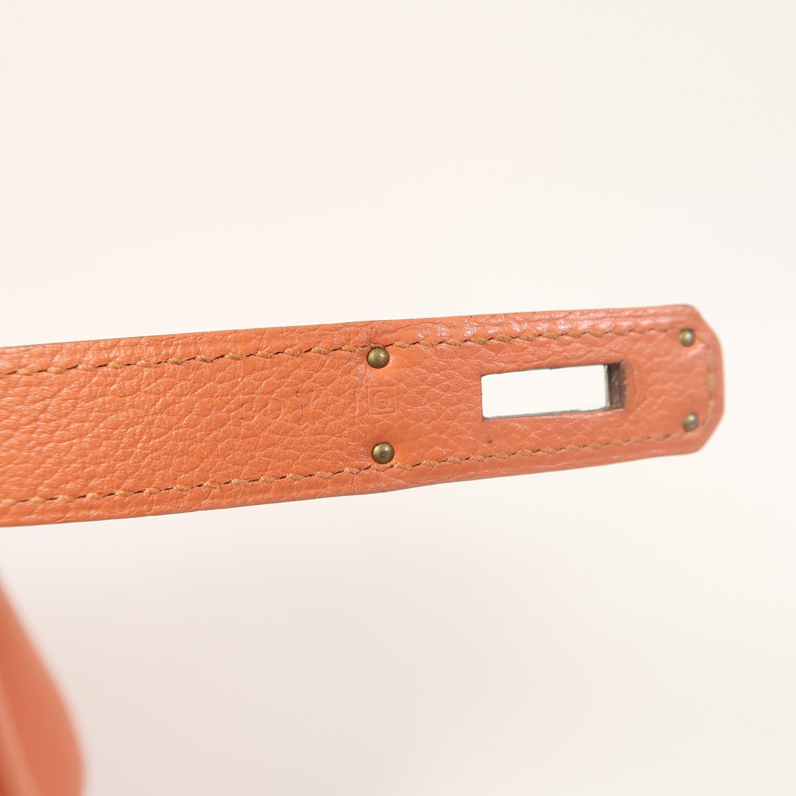 HERMES Evercolor皮革Berline 28銀扣肩背袋Crevette龍蝦粉色