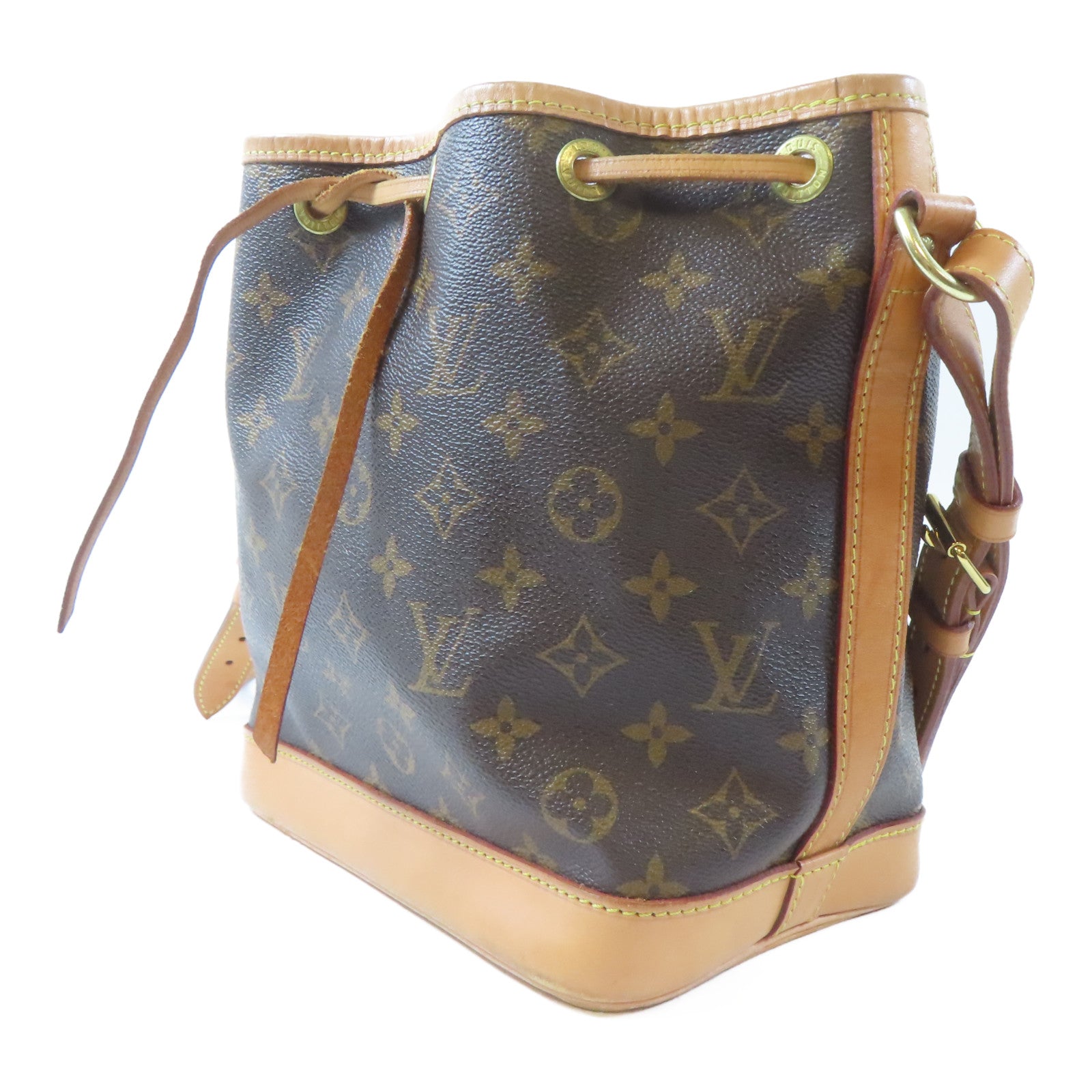 LOUIS VUITTON Monogram Noe BB金扣肩背袋啡色