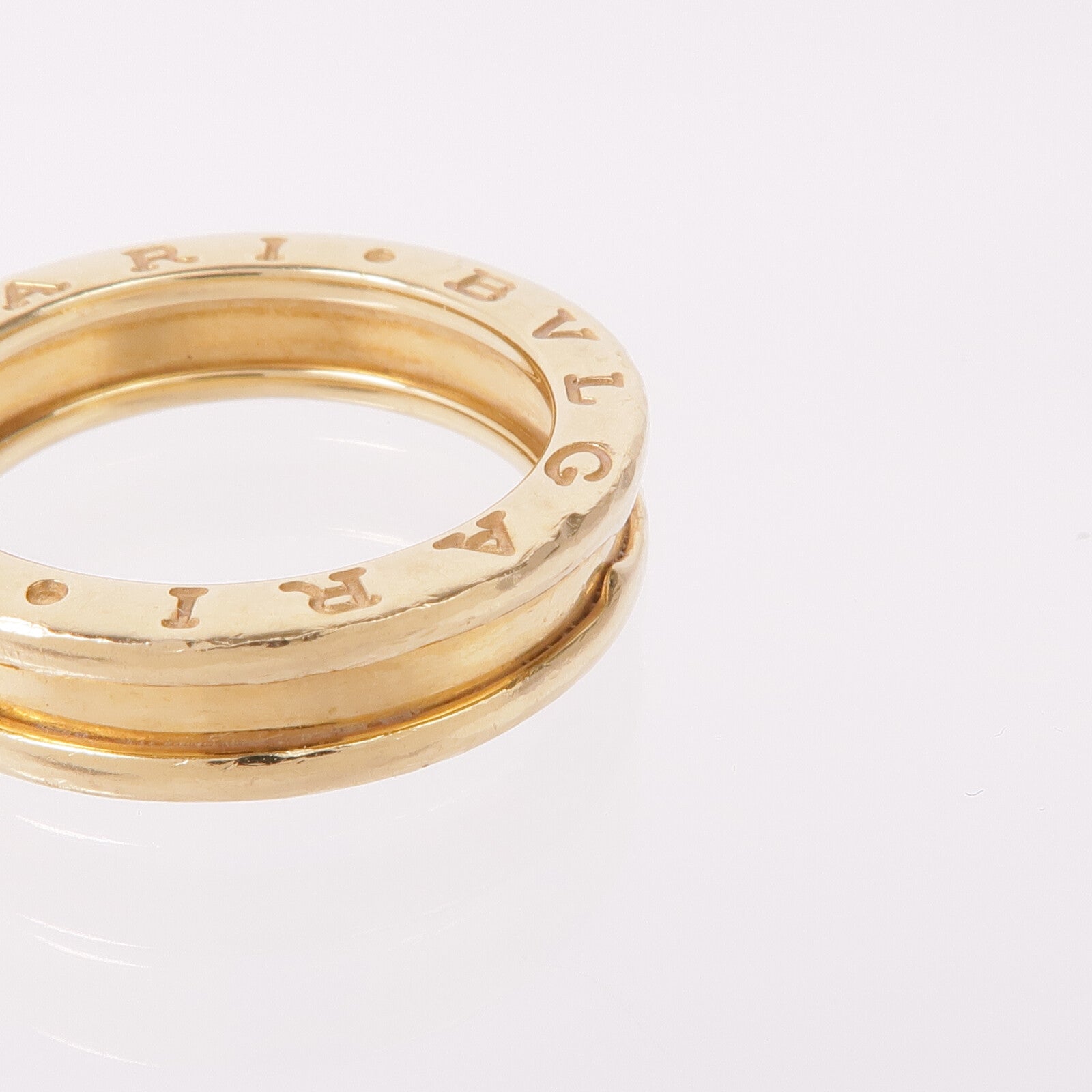 BVLGARI 18K黃金B-zero1 Ring戒指BLV#52/US#6