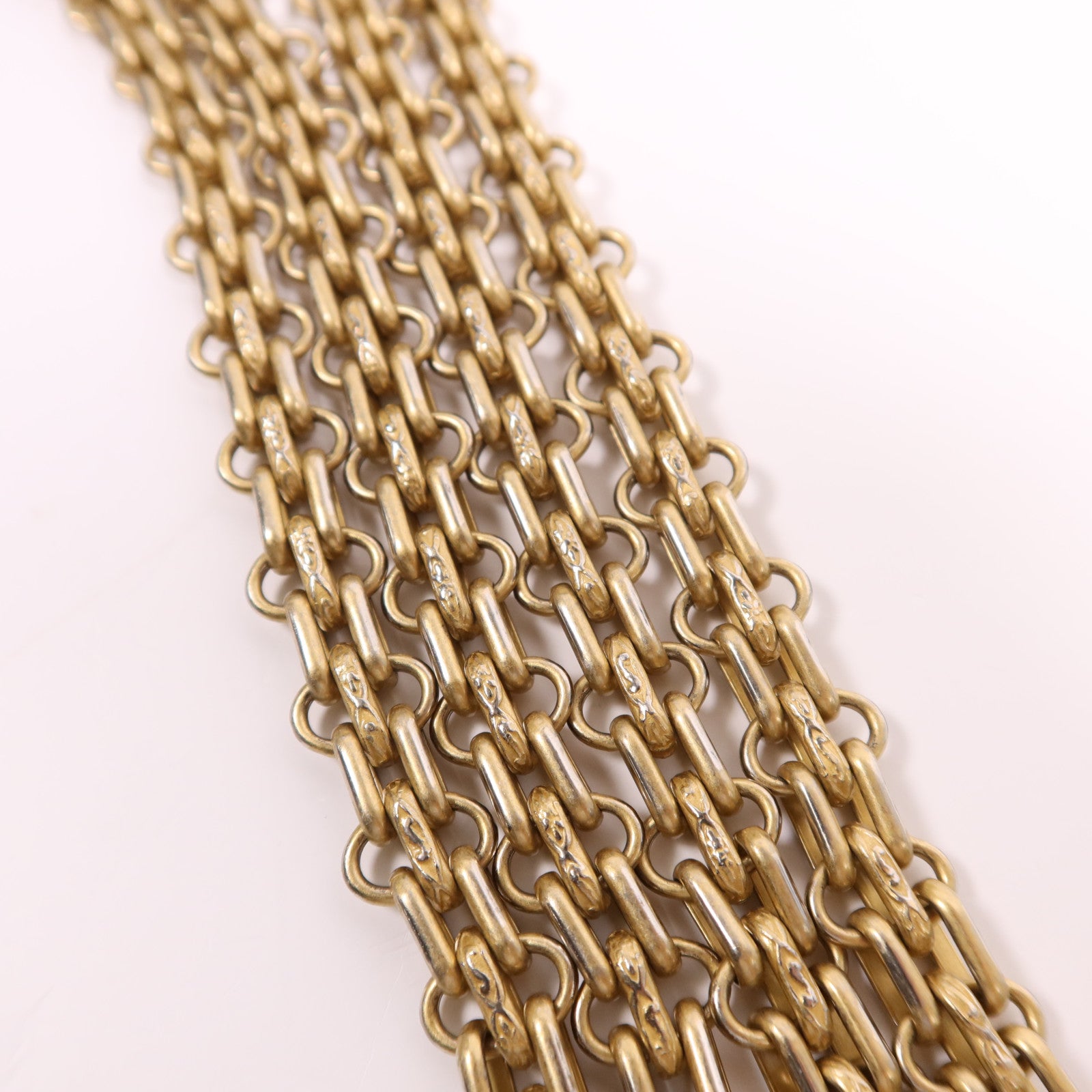 CHANEL 牛皮皮革Mini 2.55金扣鏈帶肩背袋