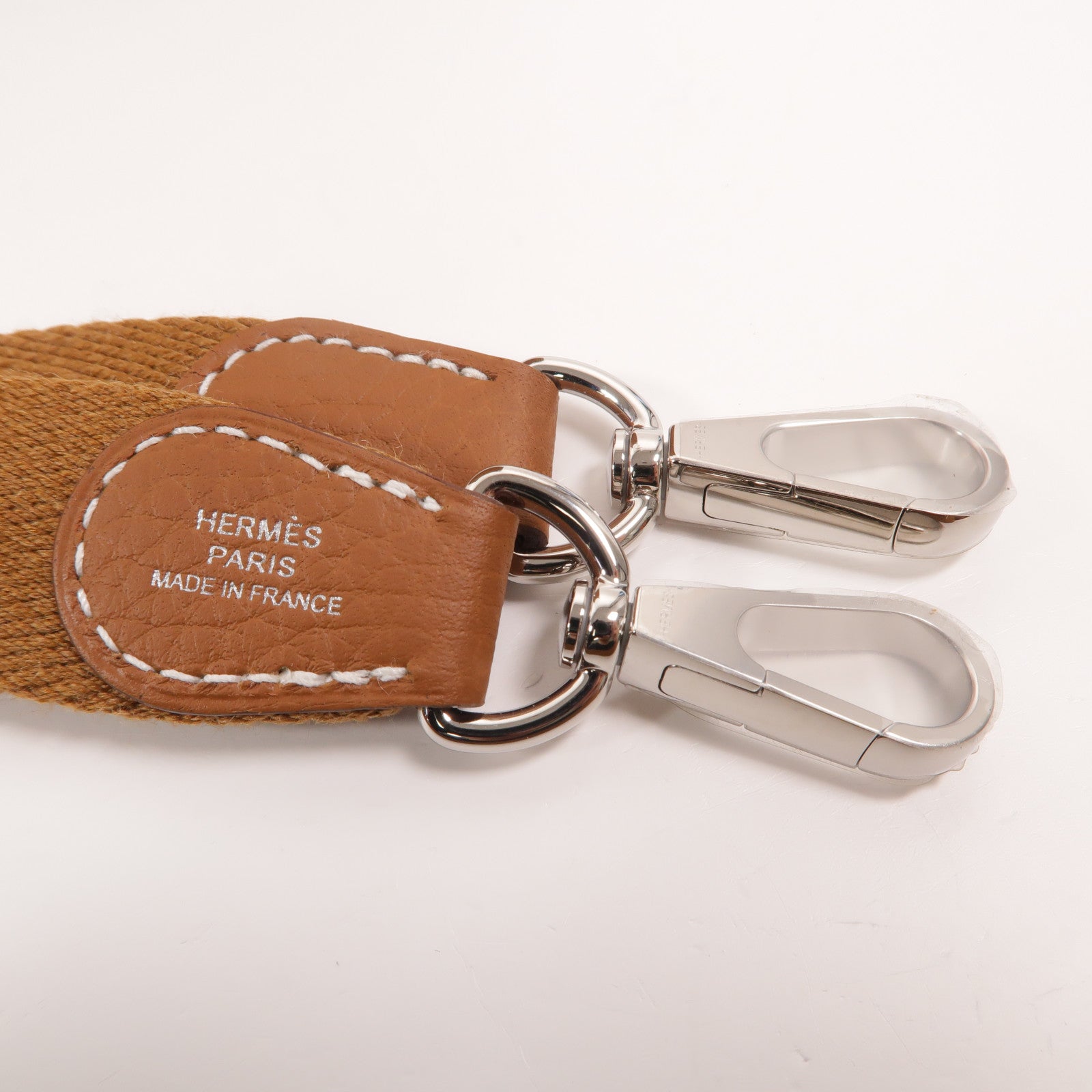 HERMES Clemence皮革Evelyne TPM肩背袋Gold