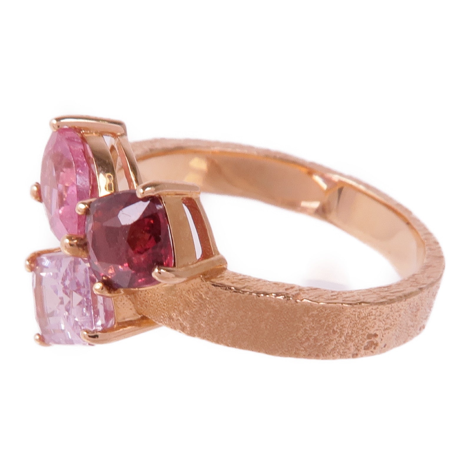 JEWELRY 18K玫瑰金Color Stone Ring彩色寶石戒指US#5.5