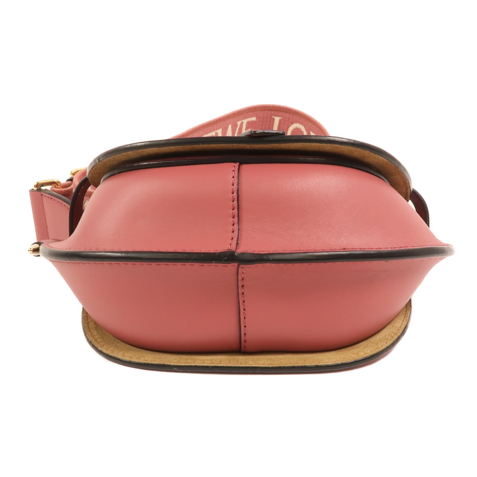 LOEWE 牛皮皮革Mini Gate金扣肩背袋
