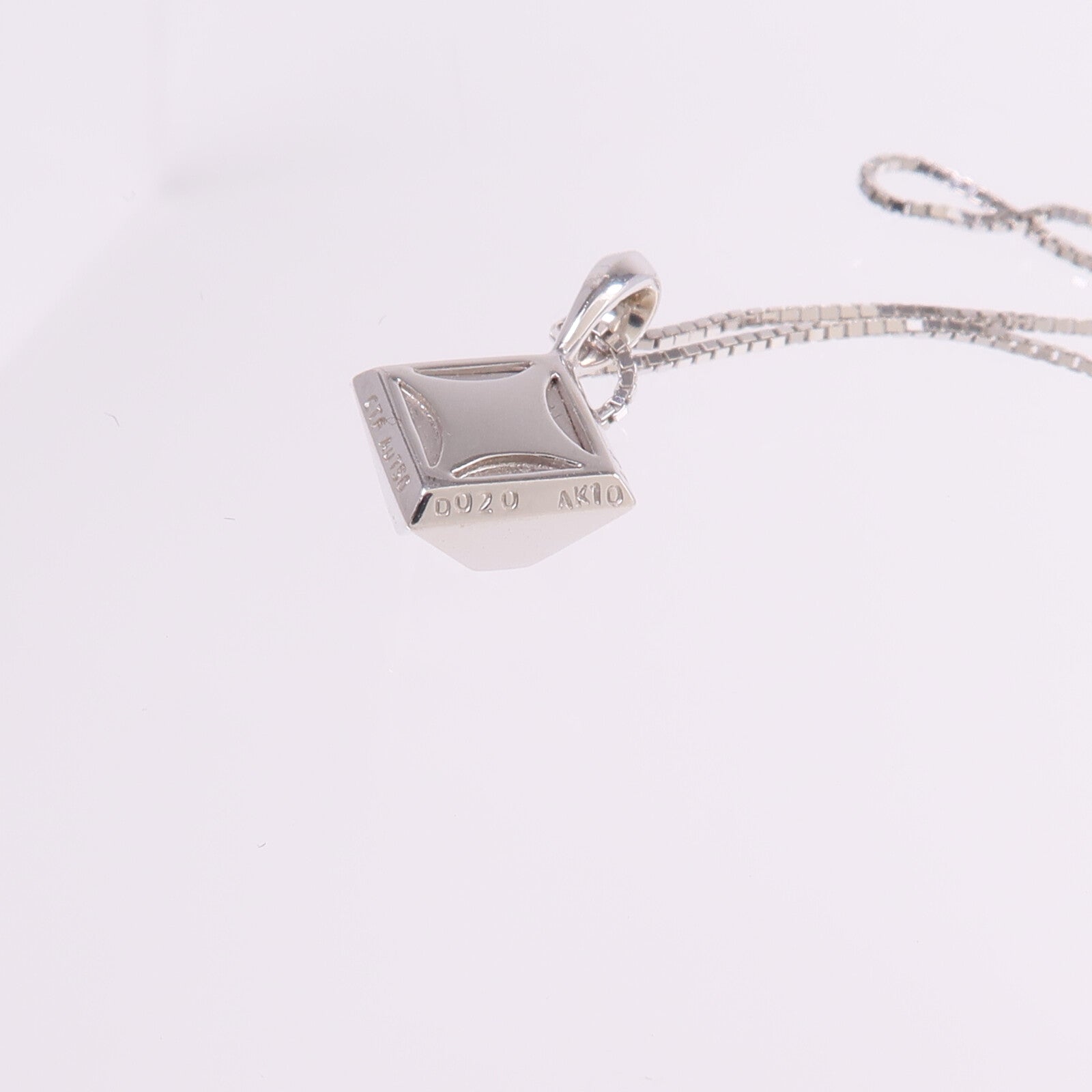 JEWELRY 18K白金Diamond Necklace鑽石項鍊