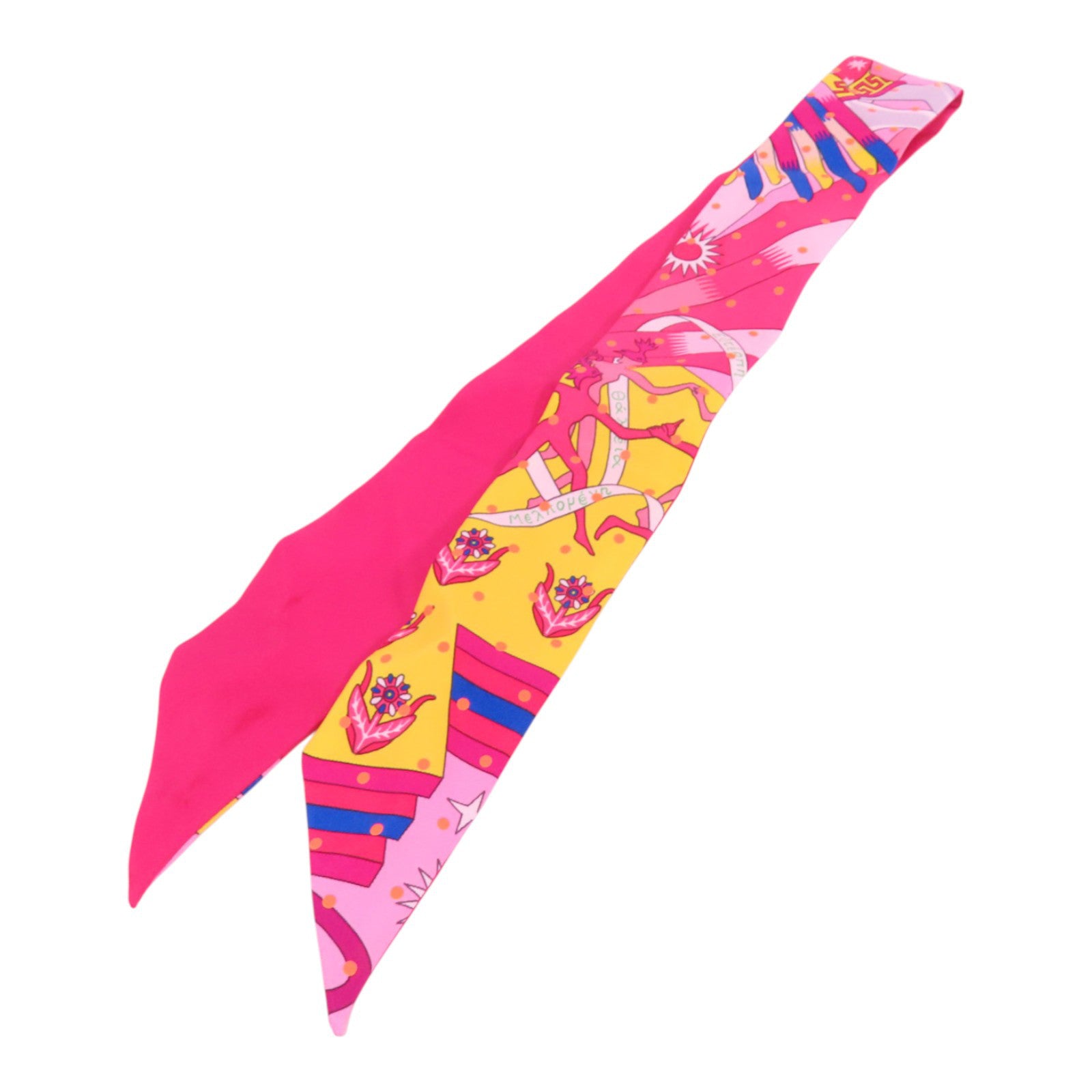 HERMES 絲質Twilly Scarf絲巾