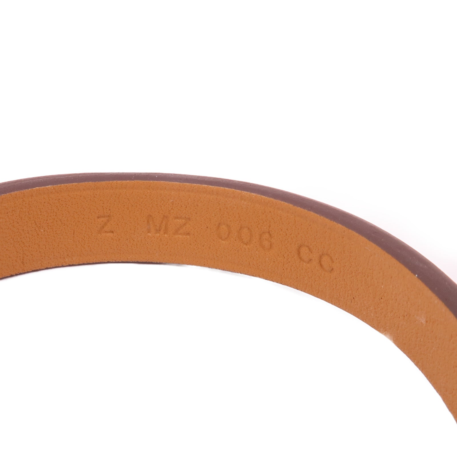 HERMES Swift皮革Kelly Double Tour Bracelet金扣手鐲