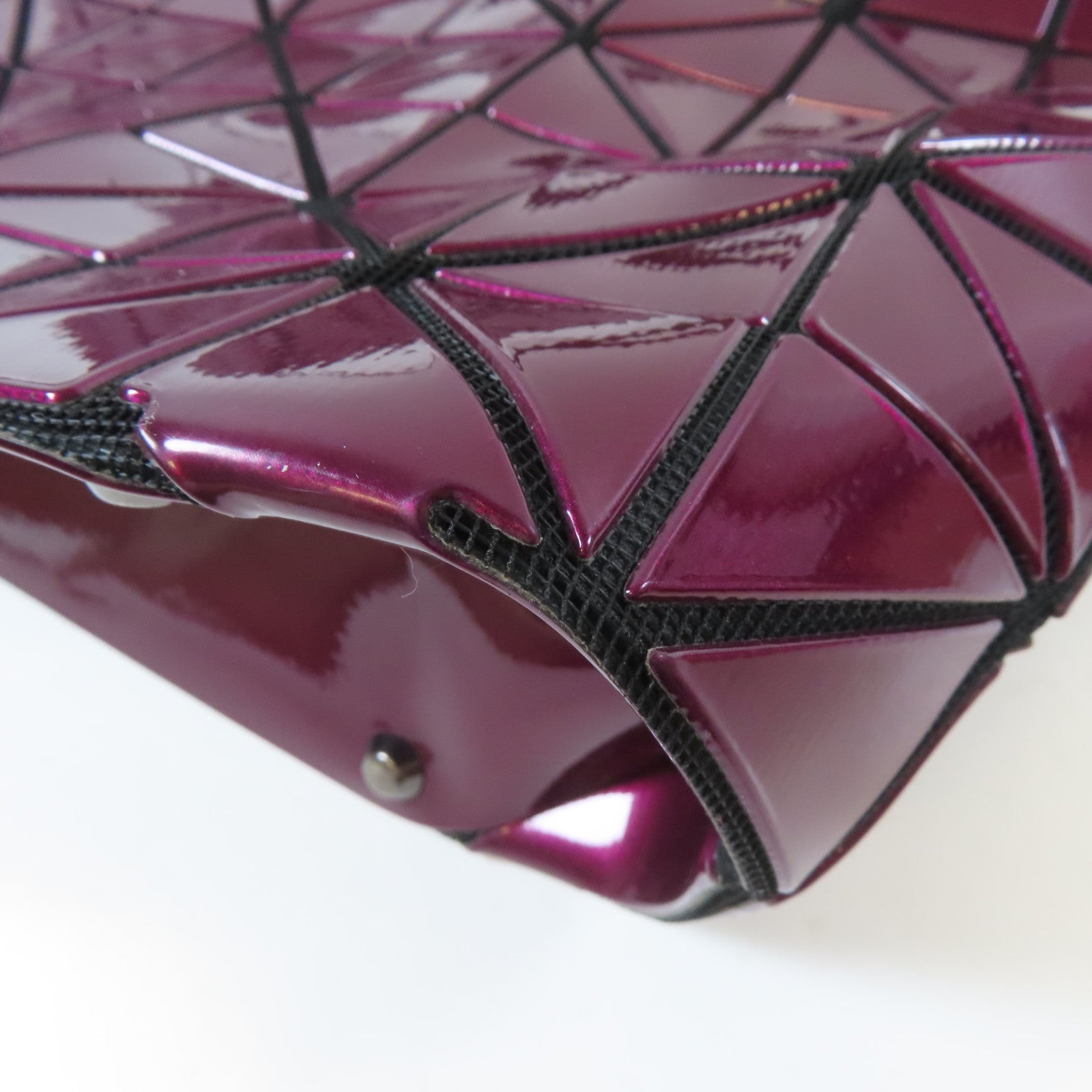 ISSEY MIYAKE PVC Issey Miyake Bao Bao Shoulder Bag肩背袋粉紅色