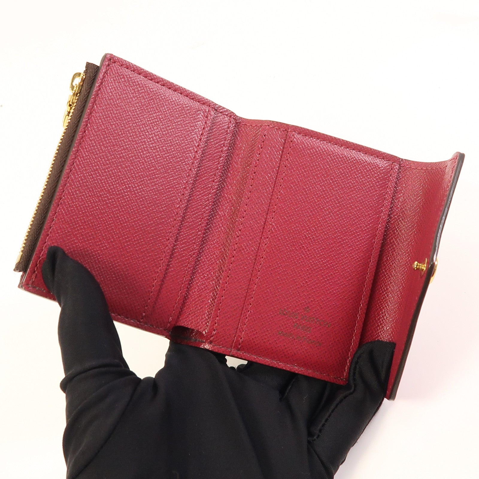 LOUIS VUITTON Monogram Zoe Wallet金扣錢包