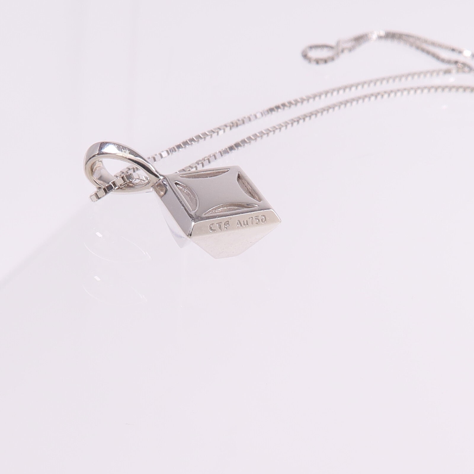 JEWELRY 18K白金Diamond Necklace鑽石項鍊