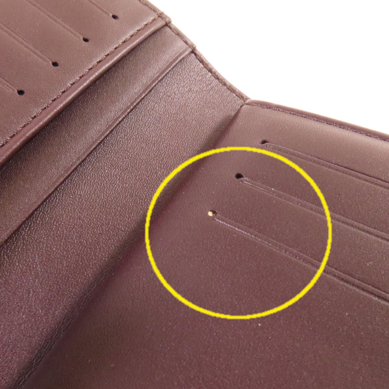 LOUIS VUITTON Monogram Vernis Portefeuille Viennois Bi-fold Wallet金扣短錢包紫色