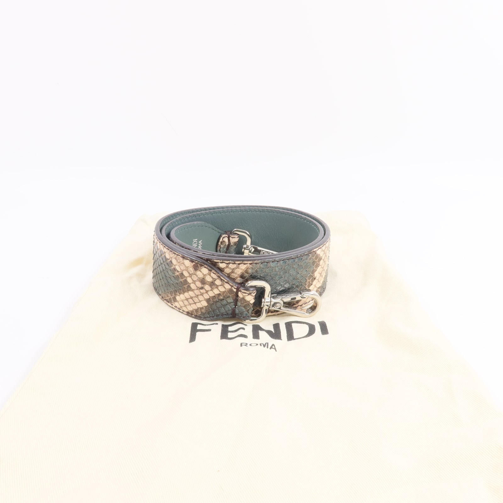 FENDI 蛇皮皮革Bag Strap肩帶