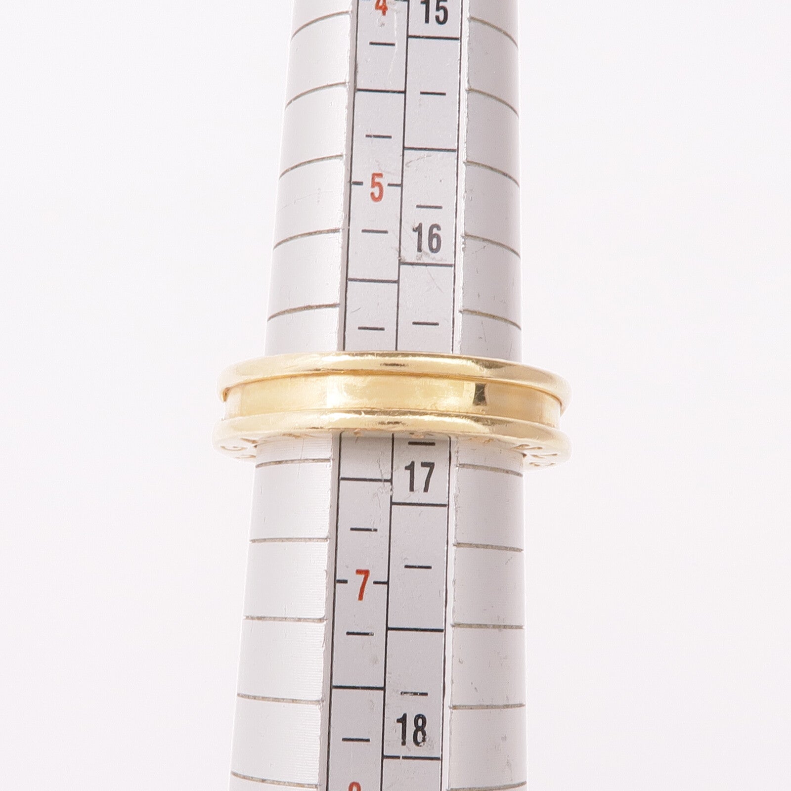 BVLGARI 18K黃金B-zero1 Ring戒指BLV#52/US#6