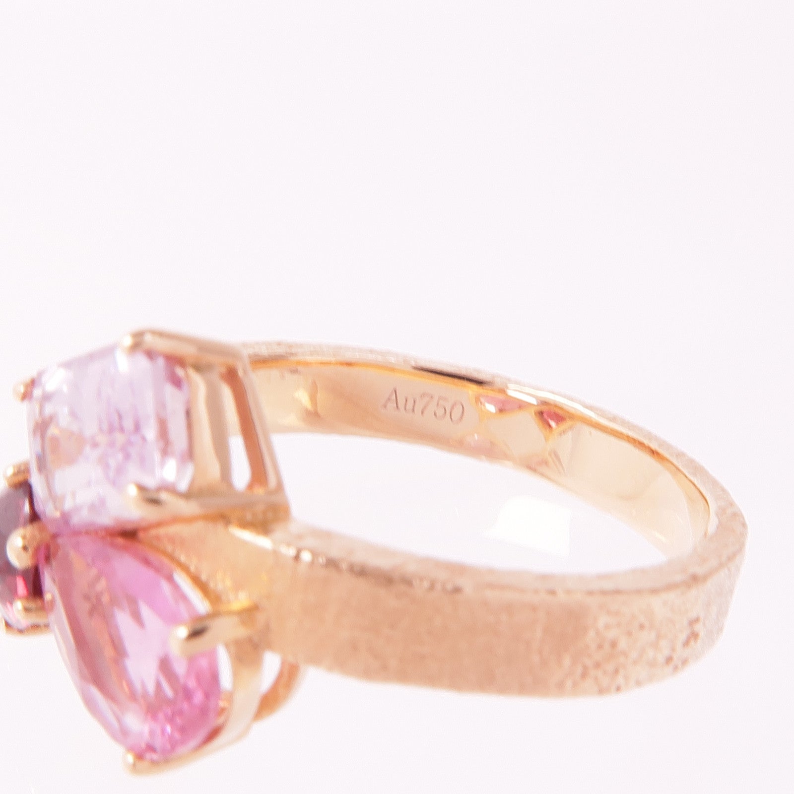 JEWELRY 18K玫瑰金Color Stone Ring彩色寶石戒指US#5.5