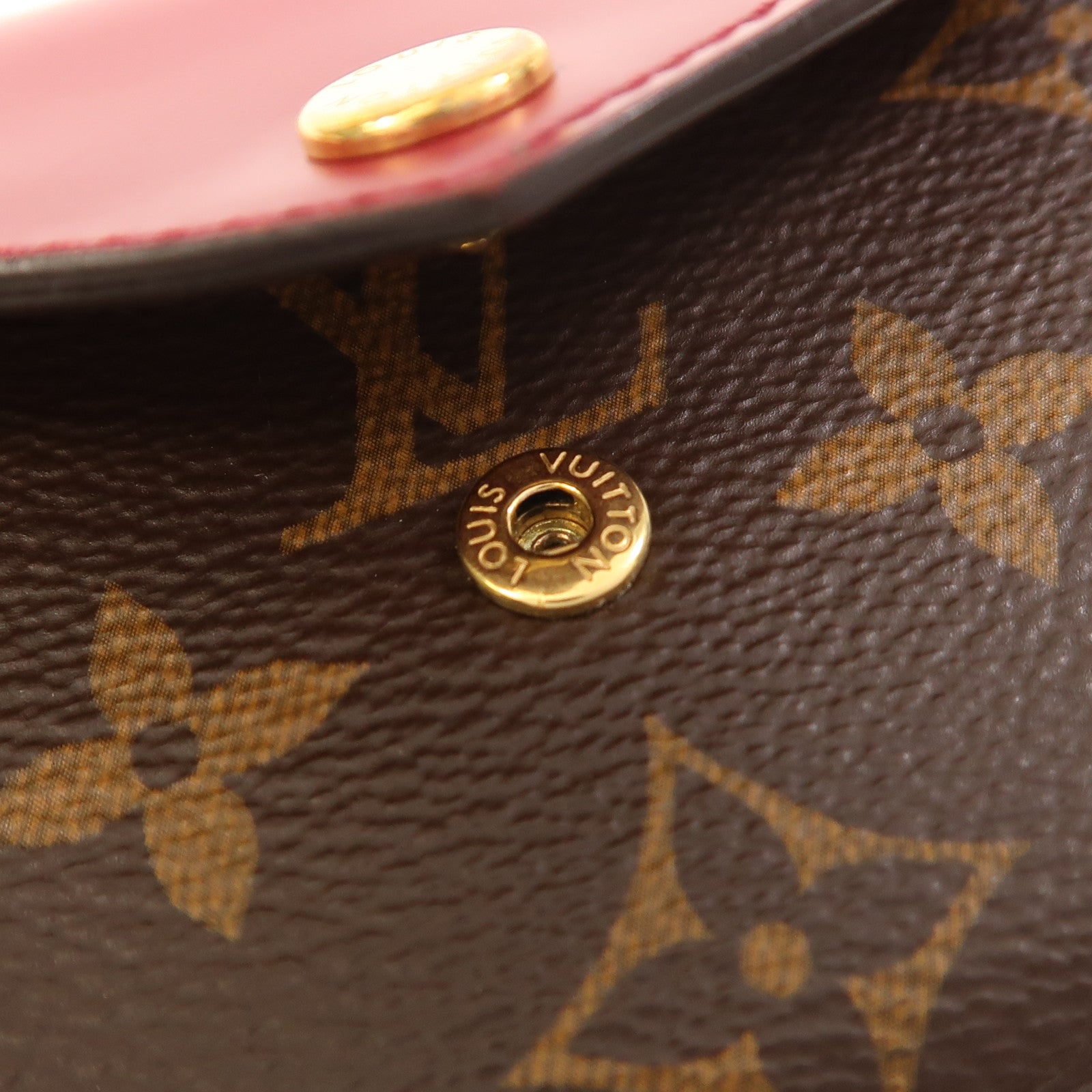 LOUIS VUITTON Monogram Zoe Wallet金扣錢包